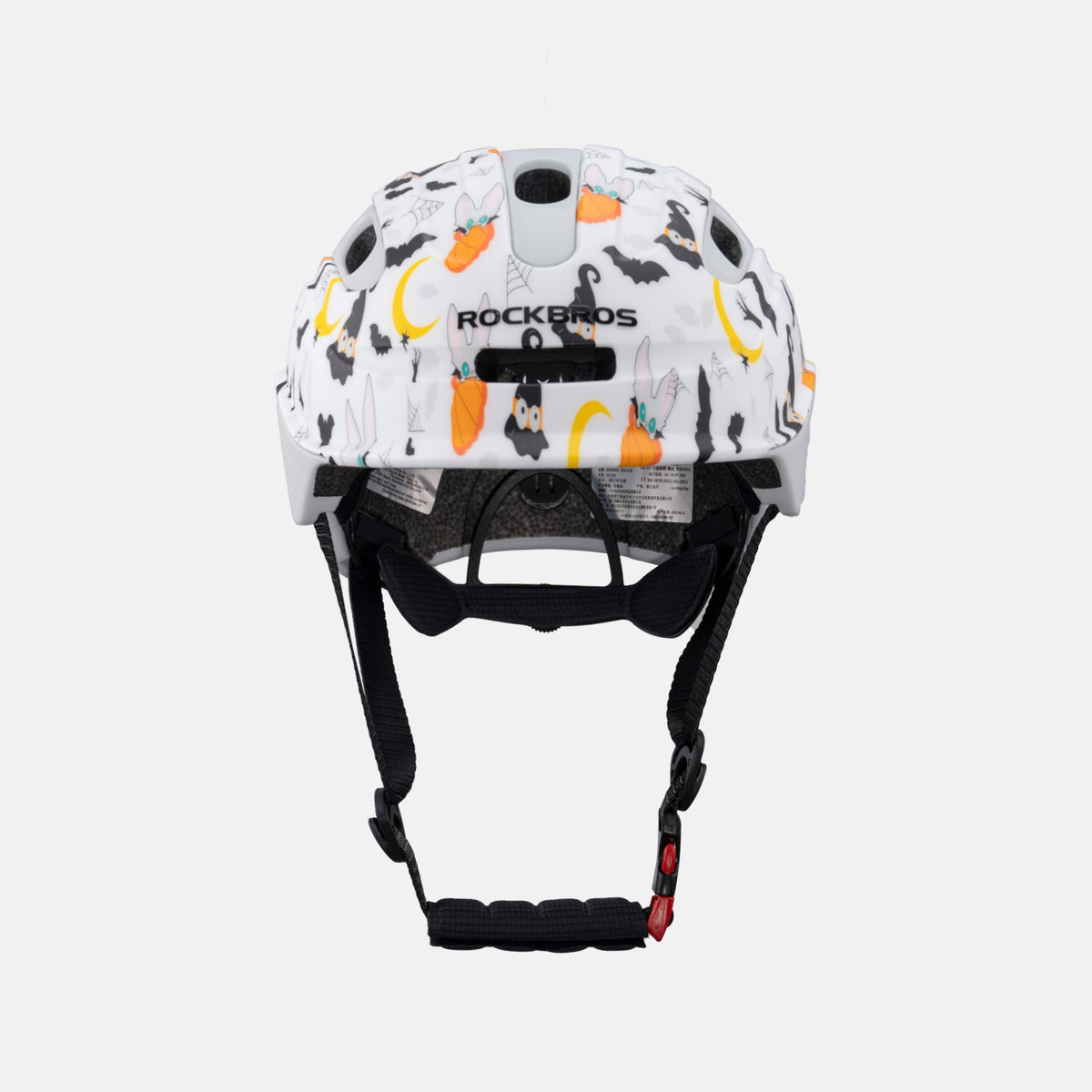 ROCKBROS kids and youth bike helmet with antibacterial liner, lightweight design
#Color_Halloween