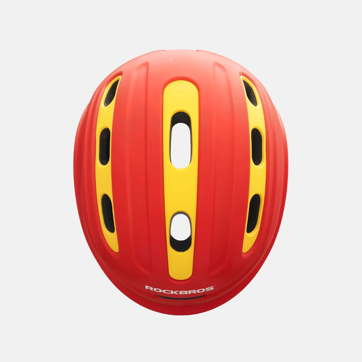ROCKBROS kids and youth bike helmet with antibacterial liner, lightweight design
#Color_Red