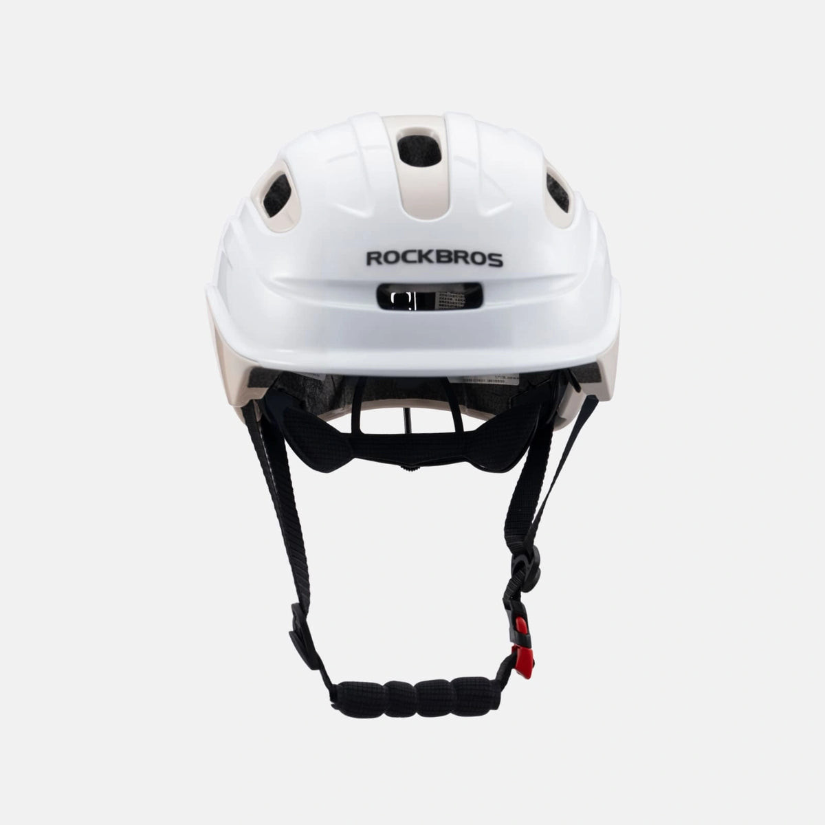 ROCKBROS kids and youth bike helmet with antibacterial liner, lightweight design
#Color_White