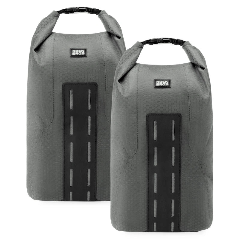ROCKBROS 2.7L fork rack bag installed on mountain bike for off-road rides
#Pack_2 Pack