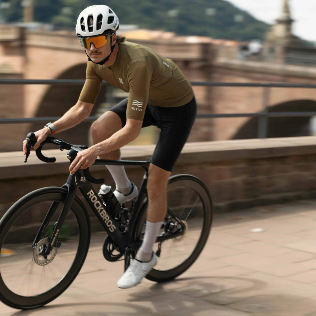 Lightweight carbon road bike upgrades featuring ROCKBROS carbon wheelsets and components