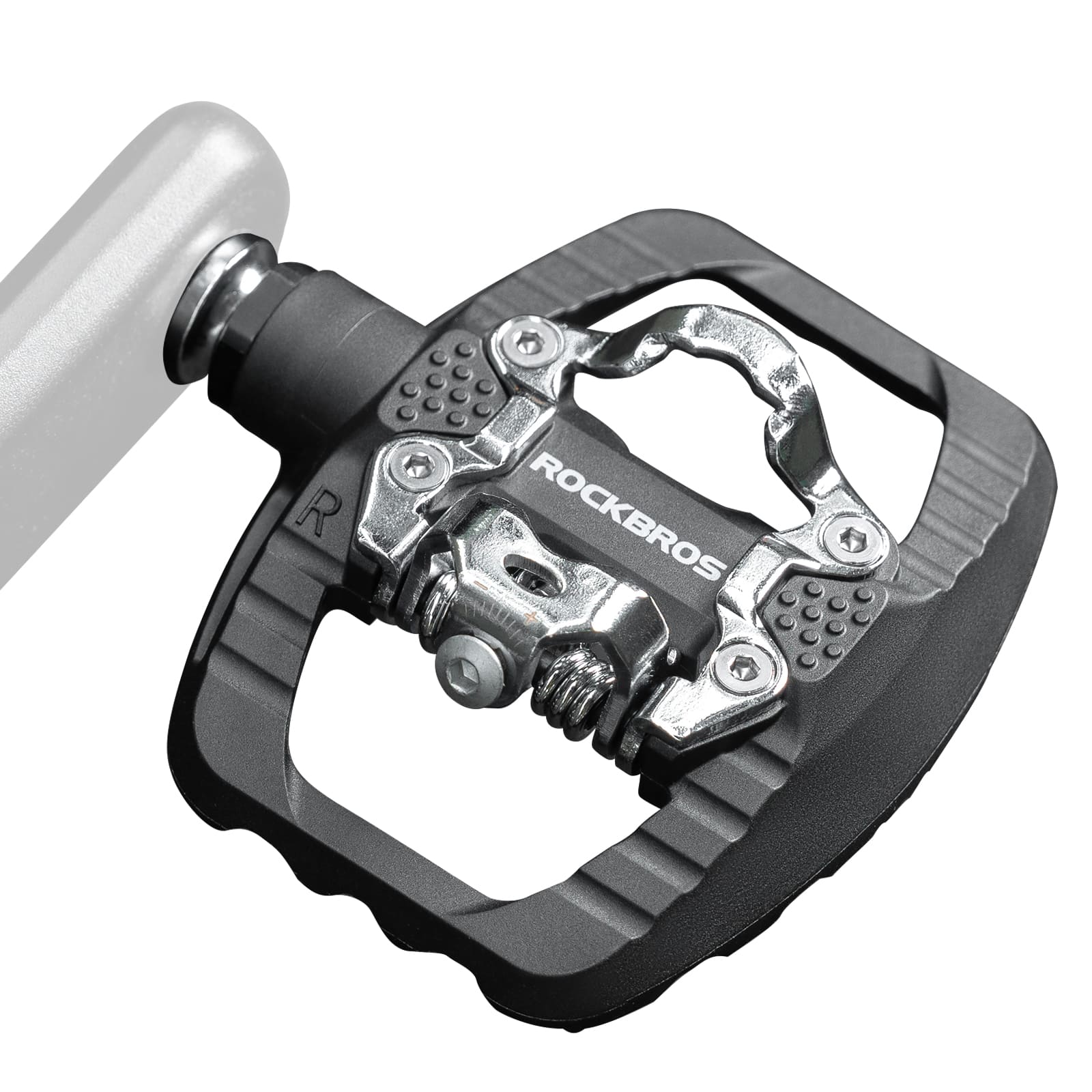 ROCKBROS Lightweight Dual-Mode Bike Pedals with Sealed Bearings for Mountain Bikes