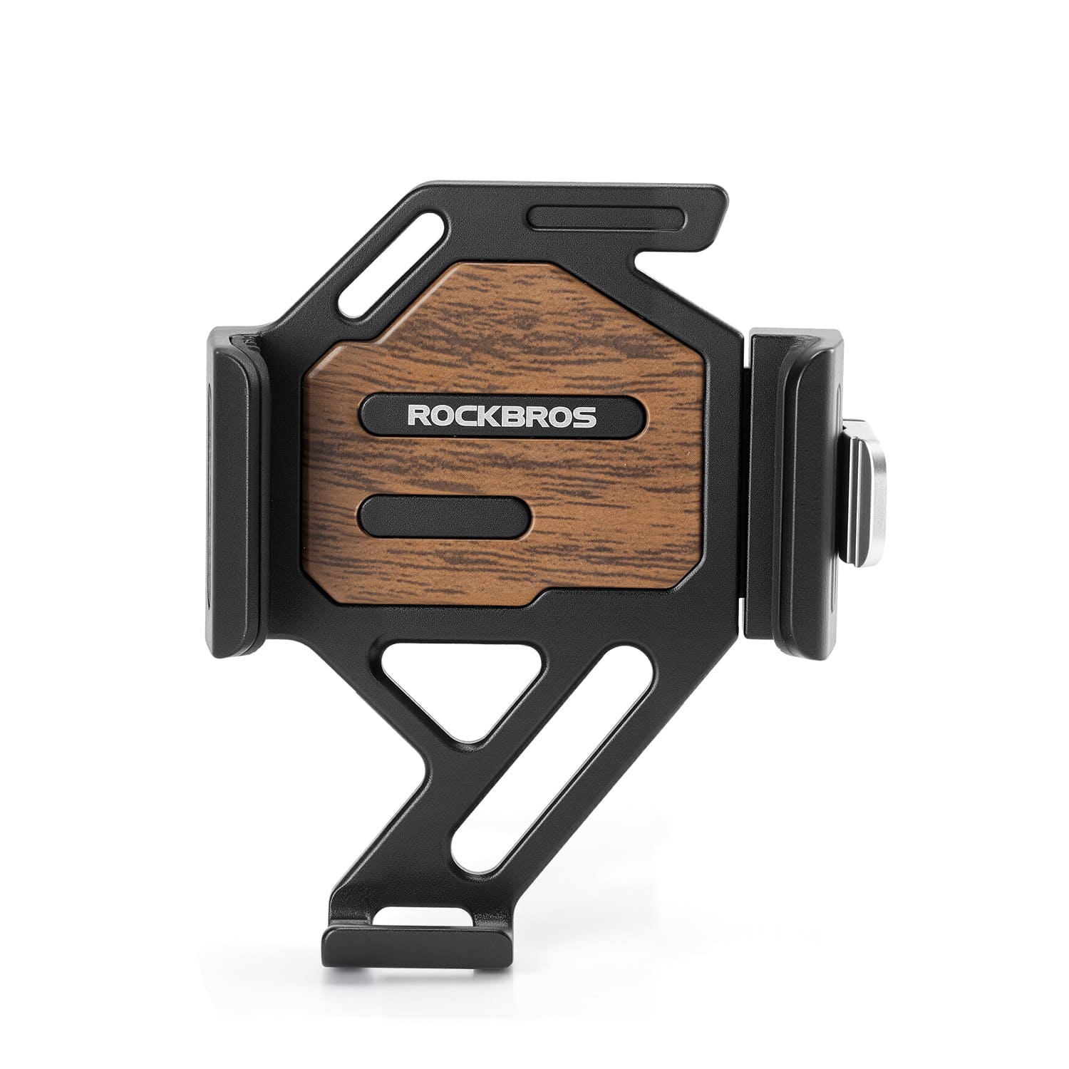 ROCKBROS Lightweight Quick-Release Aluminum Bike Phone Mount With Adjustable Clamp and Anti-Slip Design
