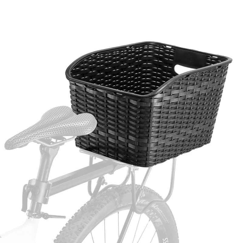 ROCKBROS Lightweight Durable Rear Rack Cargo Basket for Bikes, Travel and Pets