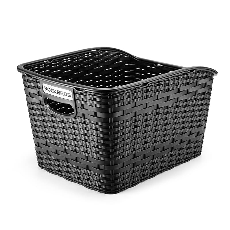 ROCKBROS Lightweight Durable Rear Rack Cargo Basket for Bikes, Travel and Pets