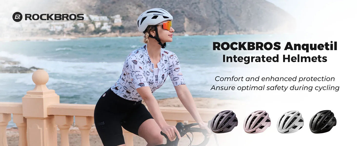 ROCKBROS LK-11 Lightweight Cycling Helmet with Comfortable Fit