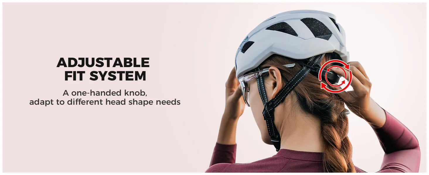 ROCKBROS LK-11 Lightweight Cycling Helmet with Comfortable Fit