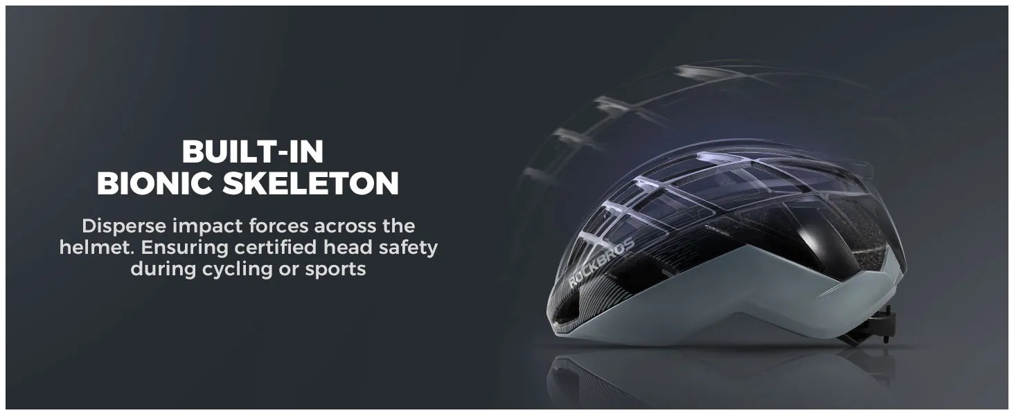 ROCKBROS LK-11 Lightweight Cycling Helmet with Comfortable Fit