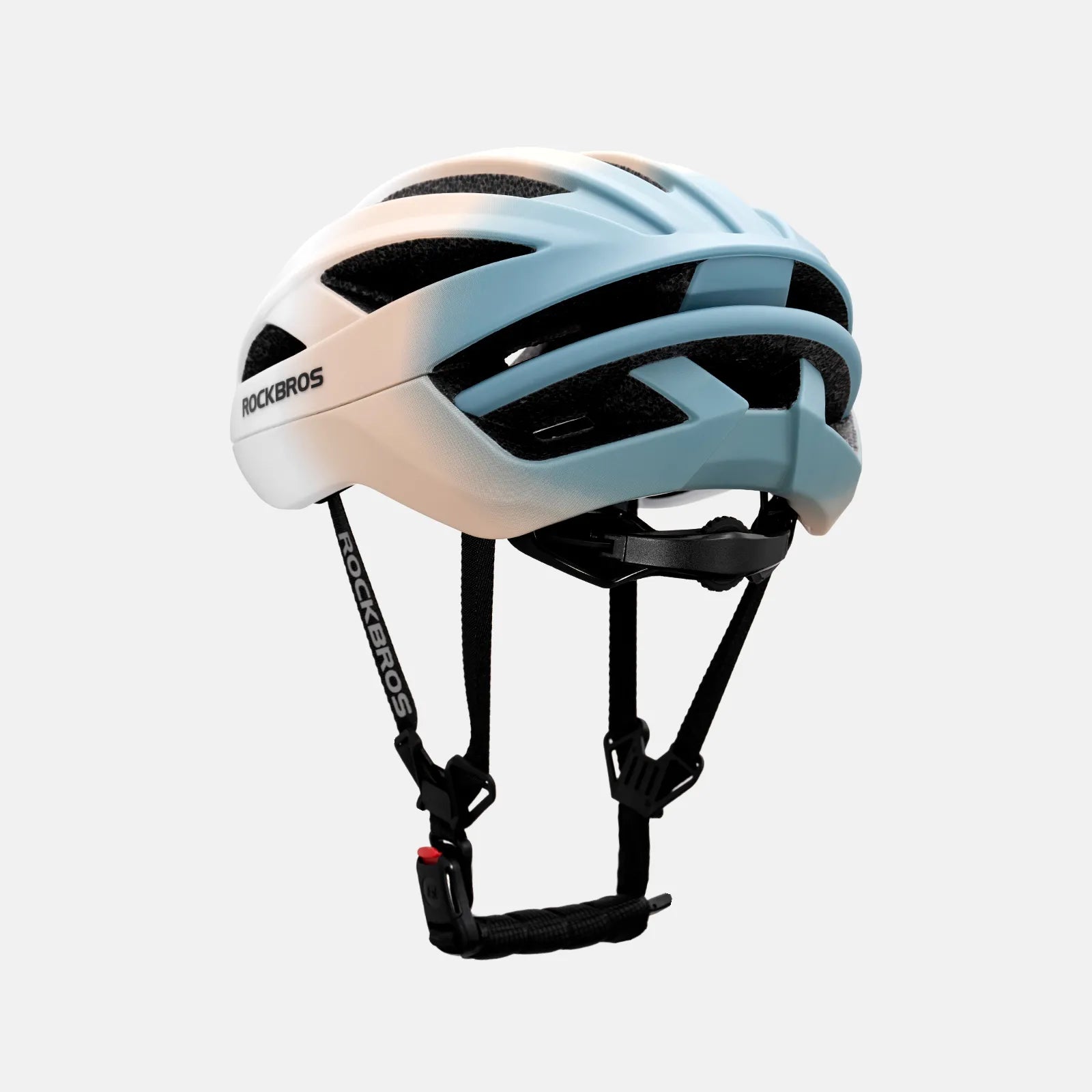 ROCKBROS LK-69 Bike Helmet with Bionic Support, ventilated and adjustable cycling helmet
#Color_Multi-White Yellow Blue (Matte)