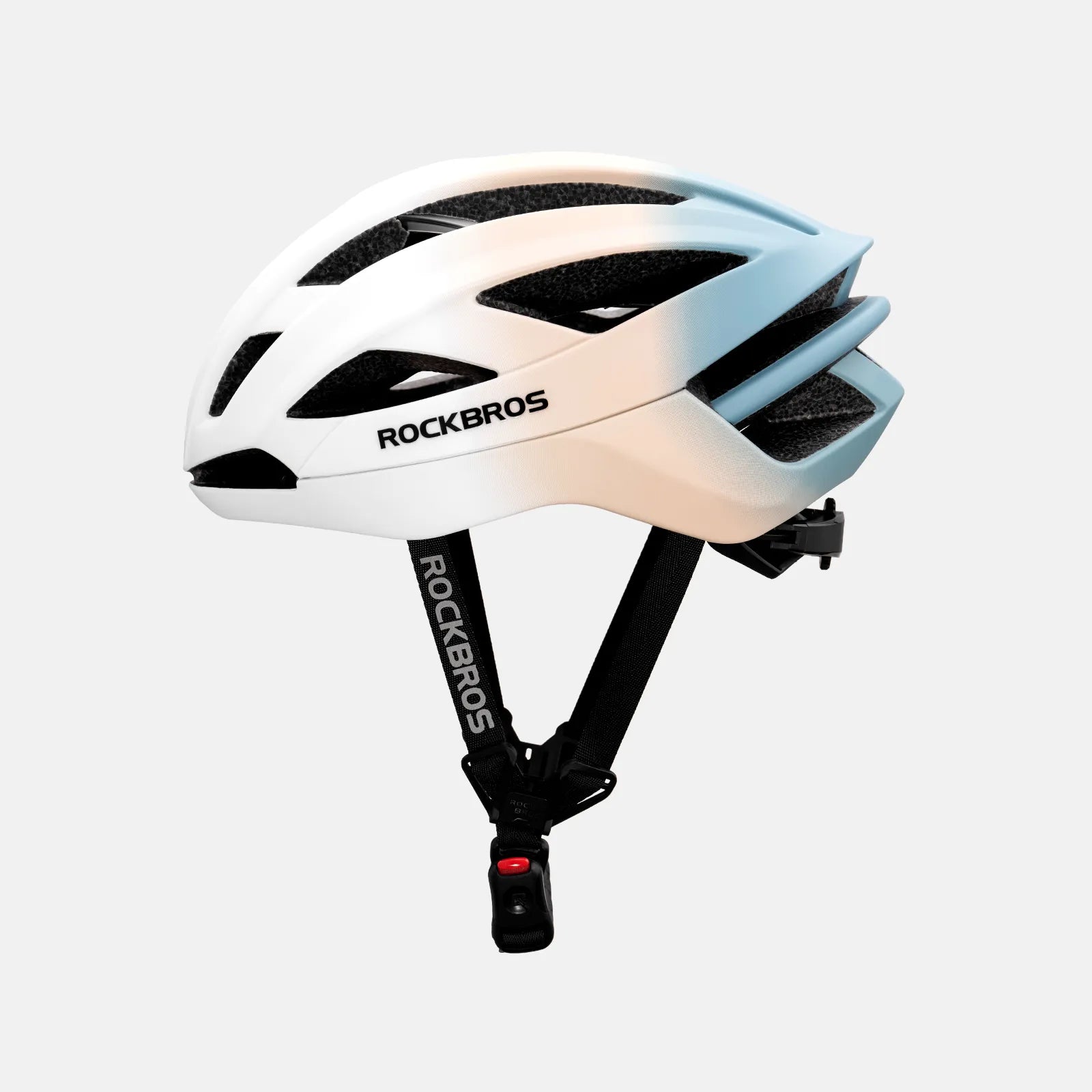 ROCKBROS LK-69 Bike Helmet with Bionic Support, ventilated and adjustable cycling helmet
#Color_Multi-White Yellow Blue (Matte)