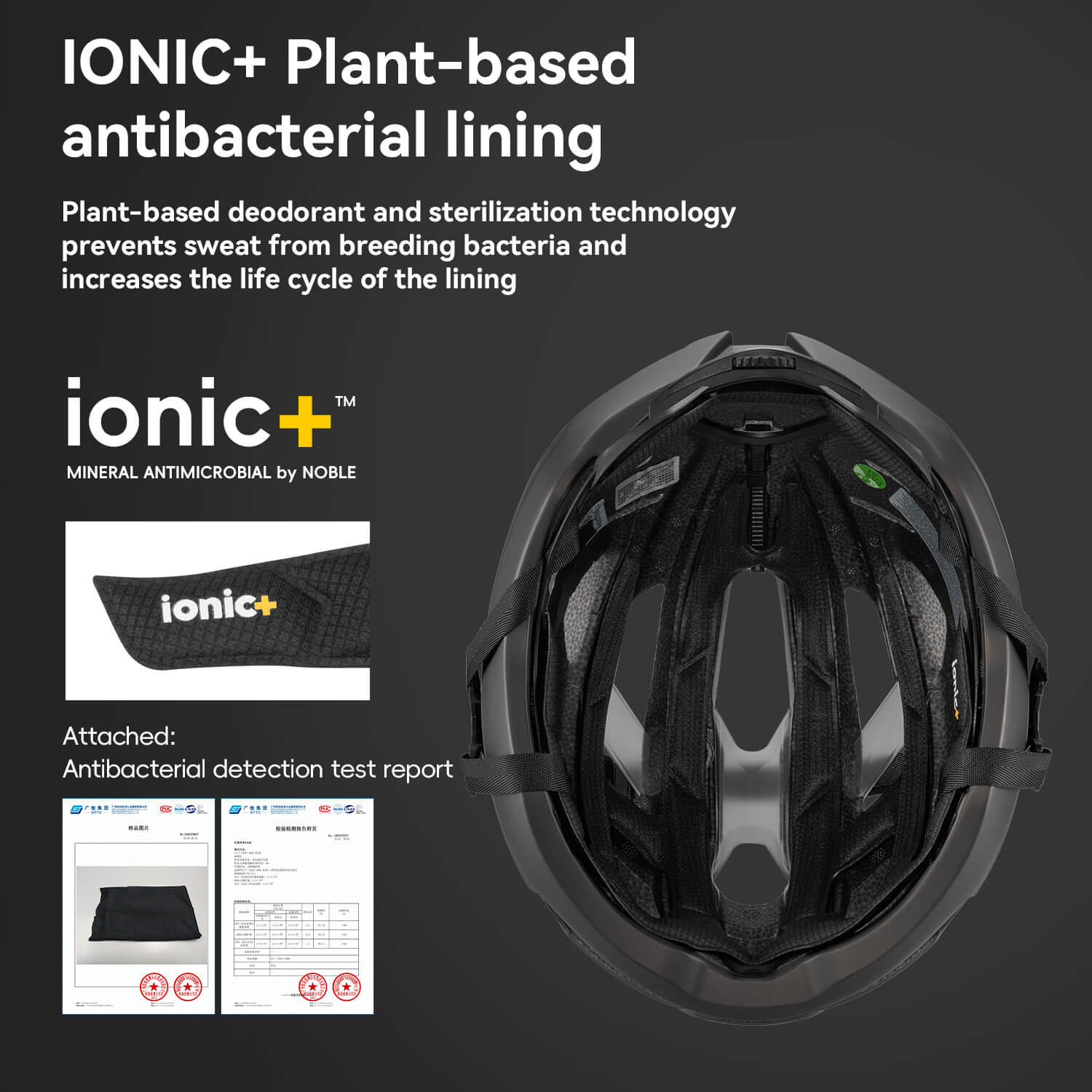 ROCKBROS LK-69 Bike Helmet with Bionic Support, ventilated and adjustable cycling helmet
