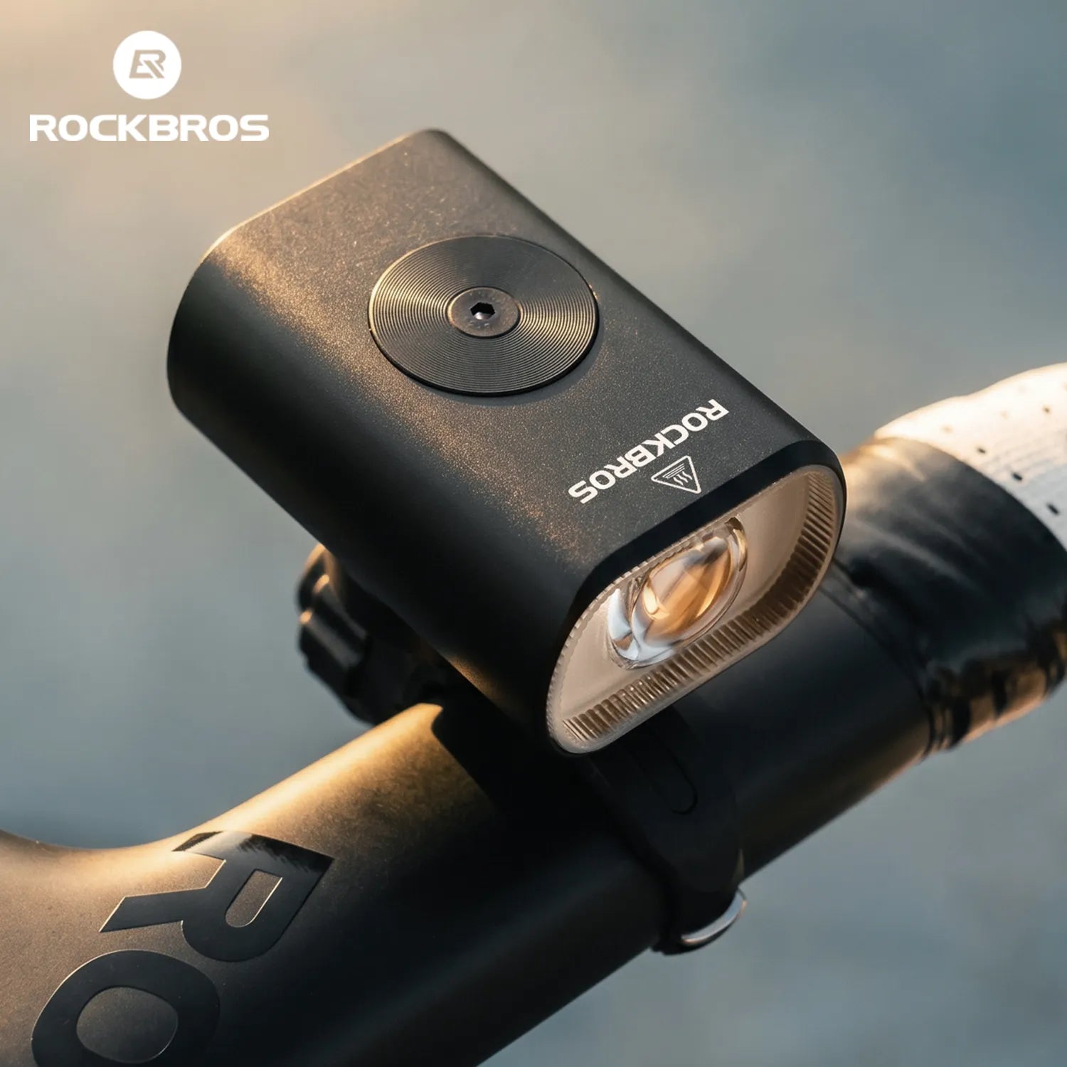 ROCKBROS M5 Bike Front Light with Dual Mounting Options