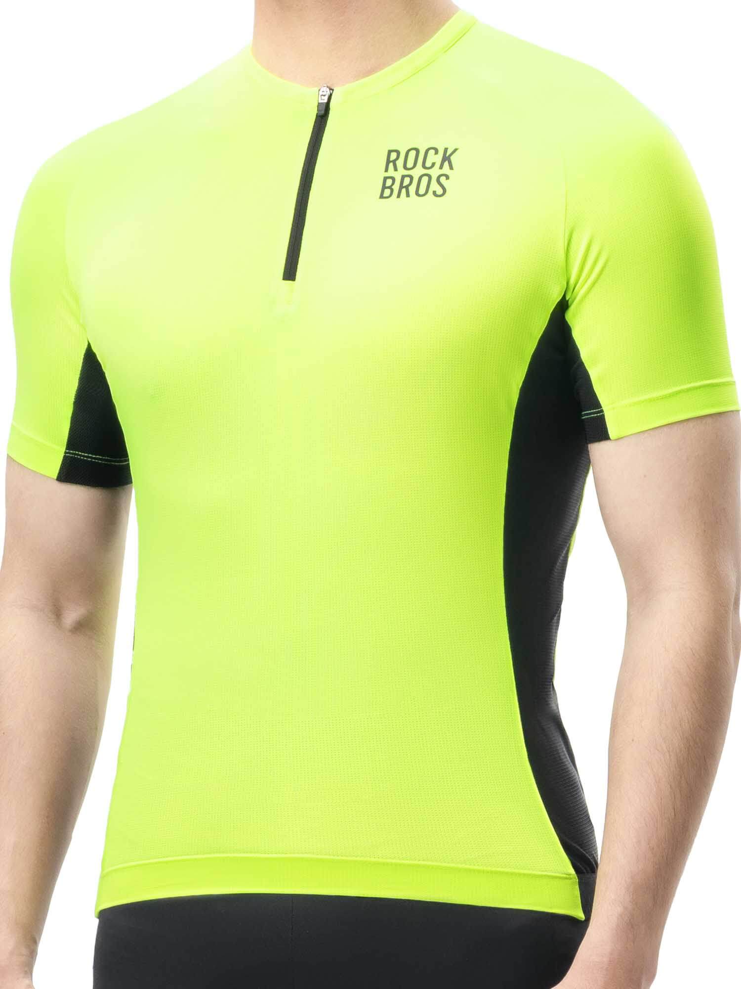 Men’s AIKE Half Zip Short Sleeve Cycling Jersey by ROCKBROS