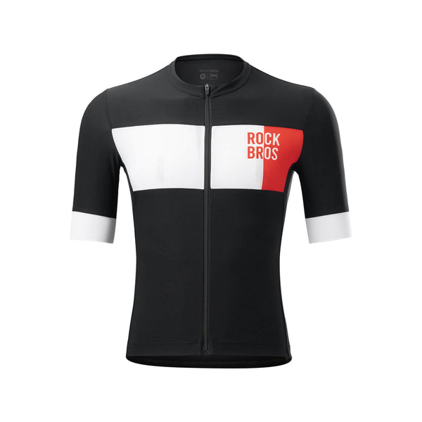 ROCKBROS Men's KAIEN professional short sleeve cycling jersey in a sleek, aerodynamic design