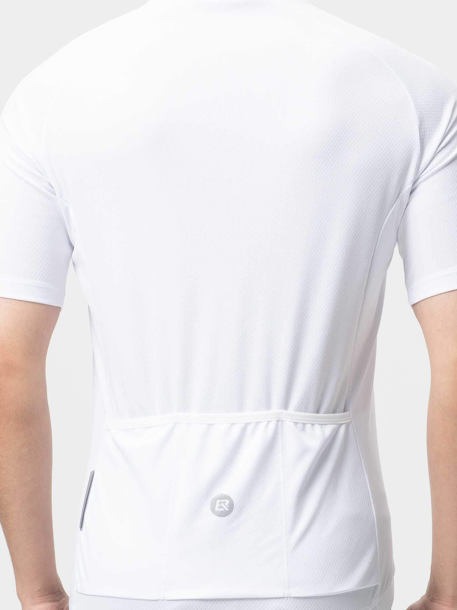 ROCKBROS Men's LANDI Short Sleeve Cycling Jersey
#Color_White