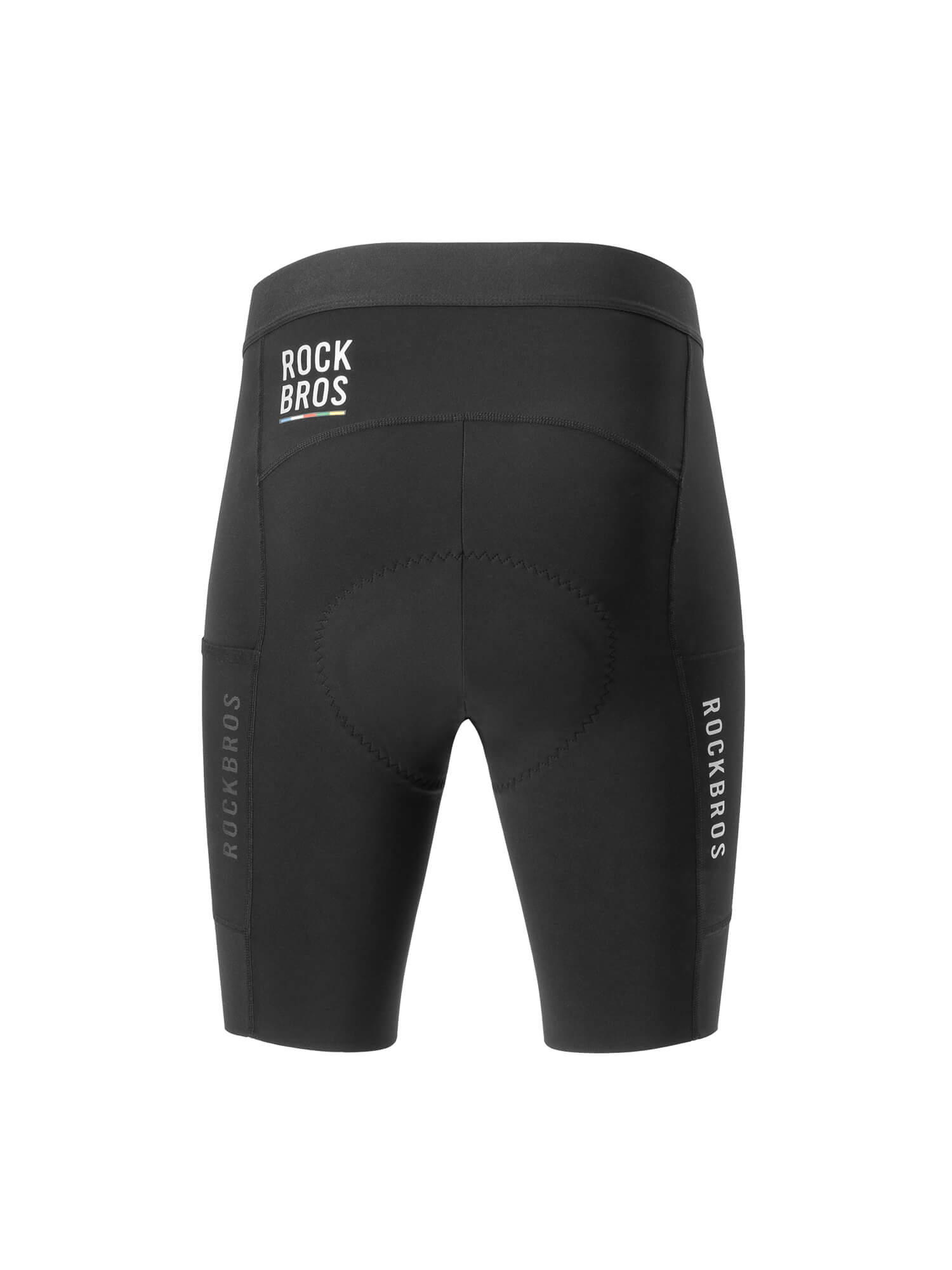 ROCKBROS Men's ROAD-TO-SKY padded cycling shorts with breathable fabric and ergonomic fit for long rides