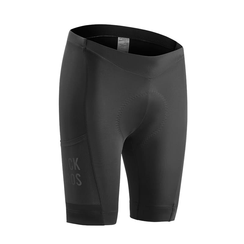 ROCKBROS Breathable Padded Cycling Shorts with Reflective Strip and Side Pocket for Summer Riding