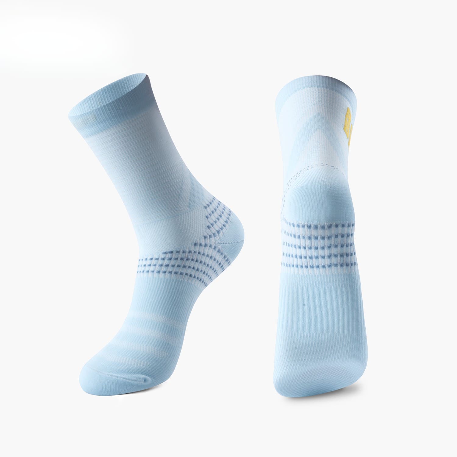 ROCKBROS Breathable Compression Cycling Socks for Road and Mountain Riding
#Color_Bay Blue
