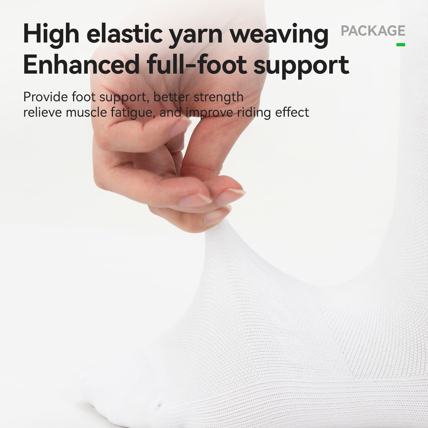 ROCKBROS Breathable Compression Cycling Socks for Road and Mountain Riding