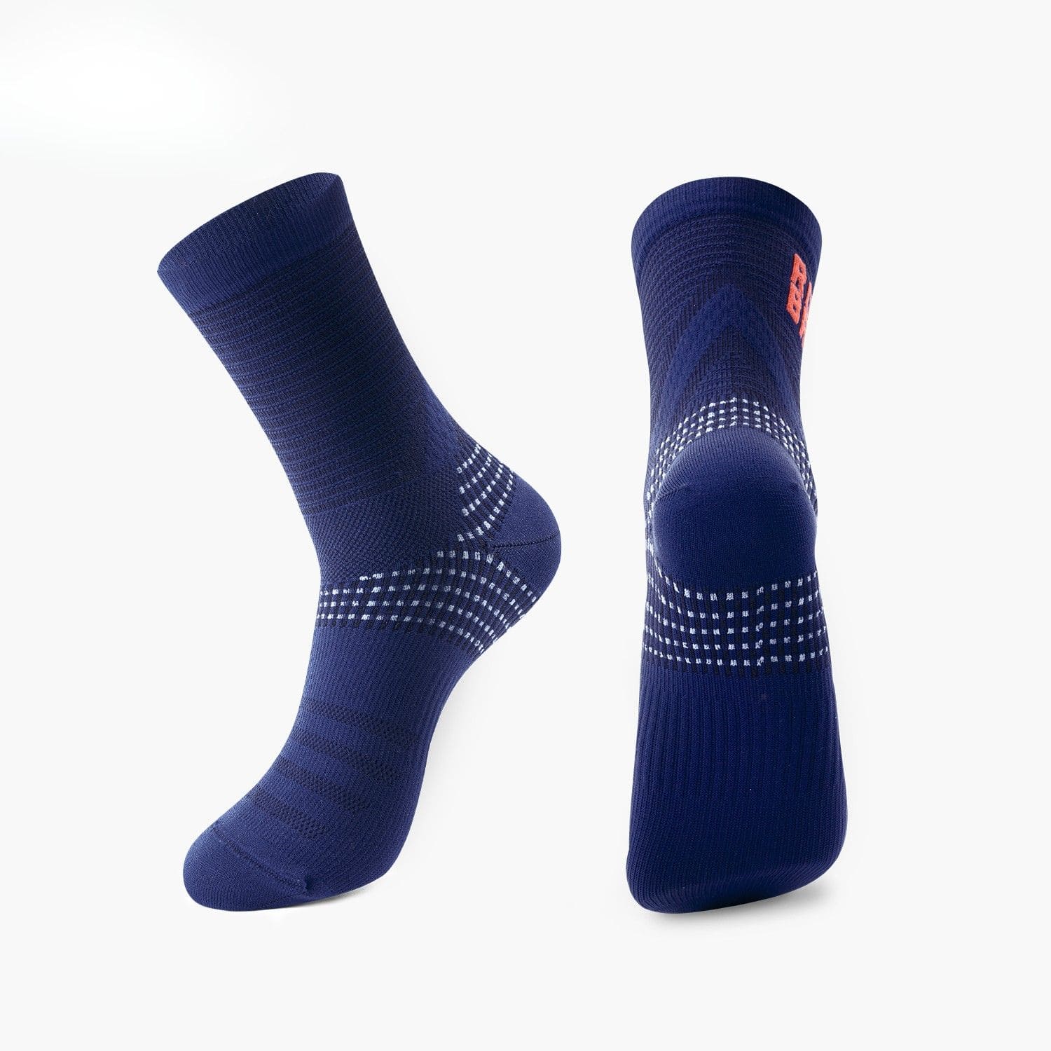 ROCKBROS Breathable Compression Cycling Socks for Road and Mountain Riding
#Color_Navy Blue
