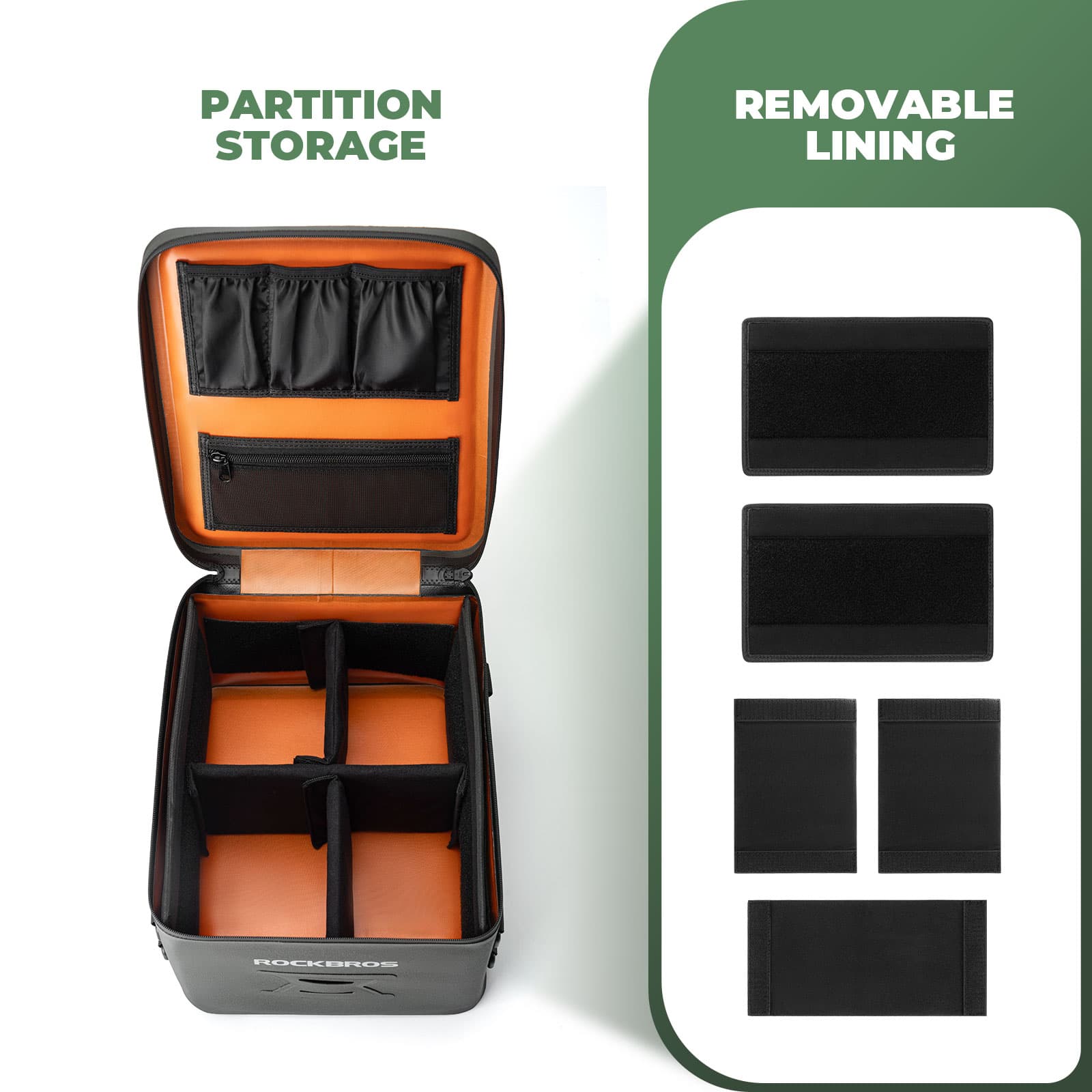 rockbros motorcycle waterproof rear rack bag 13l tpu travel luggage with large capacity for touring commuting 