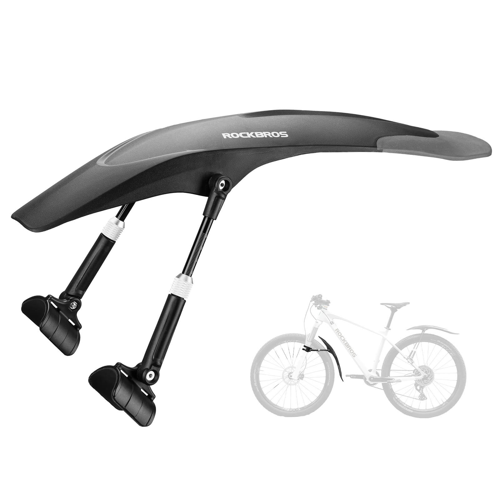 ROCKBROS mountain bike front mudguard for 26-29 inch MTB, durable and adjustable fender
#Style_Front