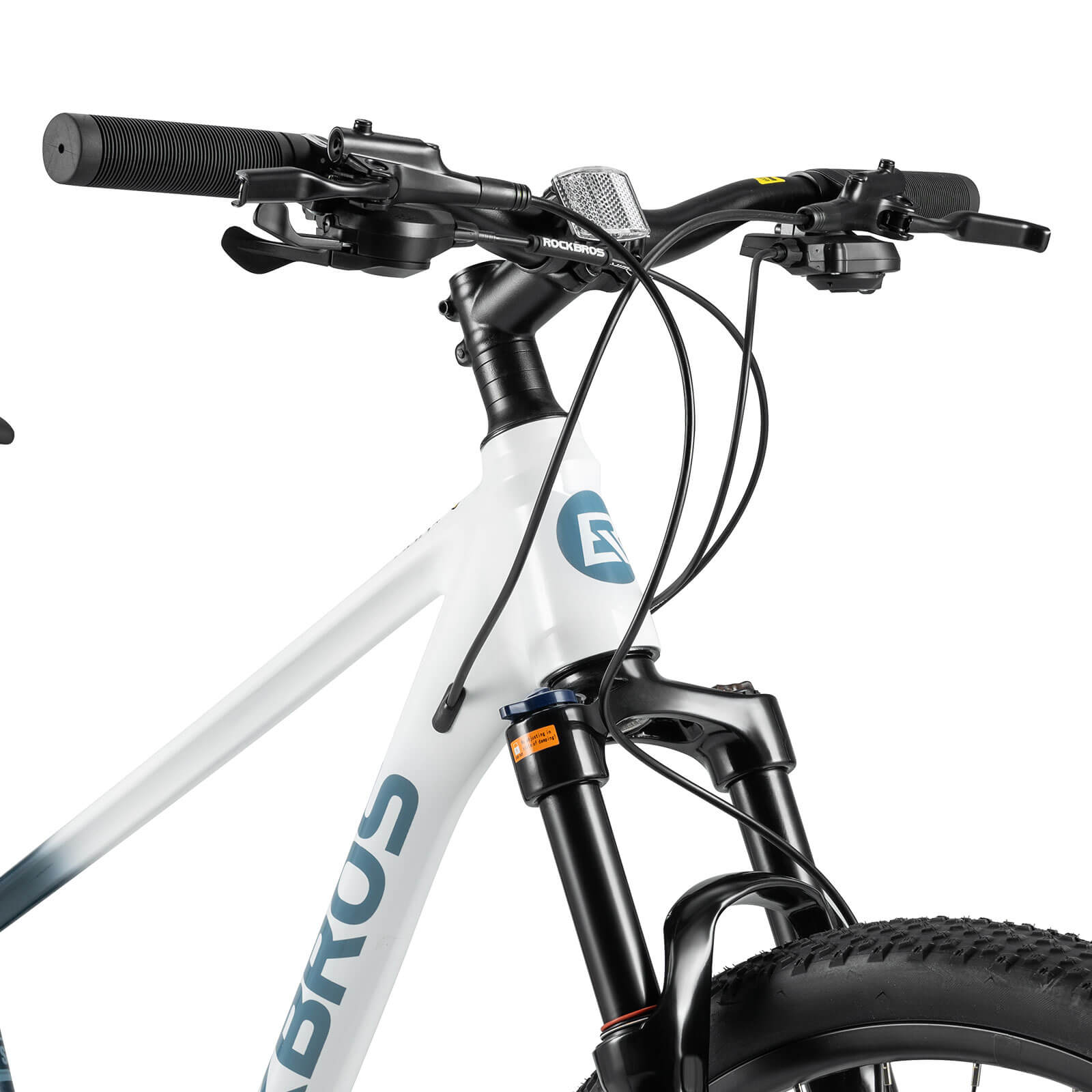 ROCKBROS MT300 27.5 inch mountain bike in blue for off-road and urban riding
#Color_Blue