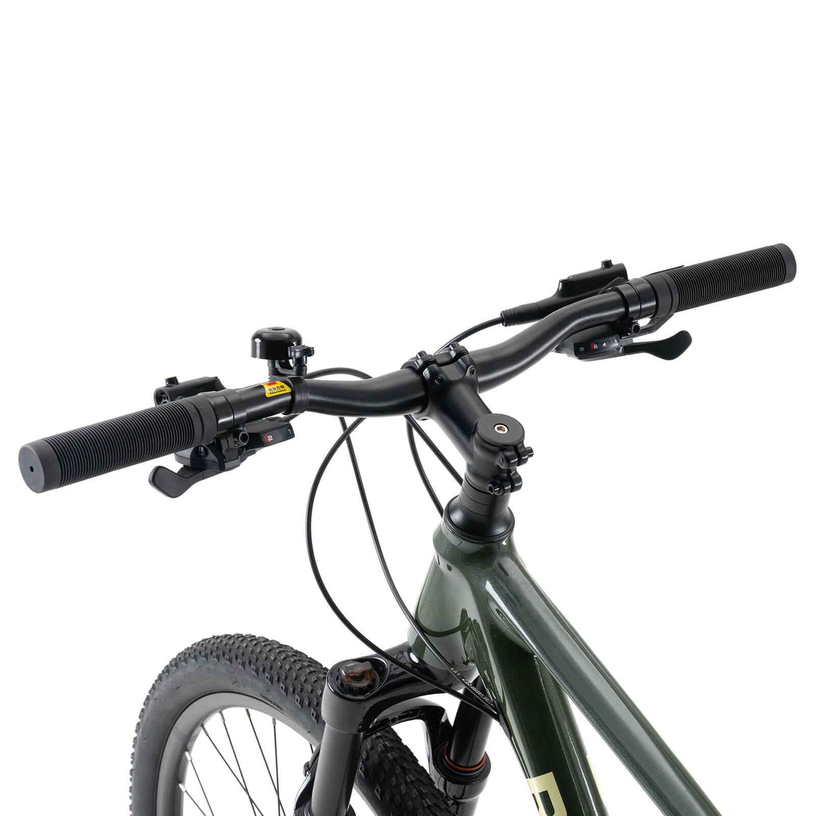 ROCKBROS MT300 27.5 inch mountain bike in green for off-road and urban riding
#Color_Green