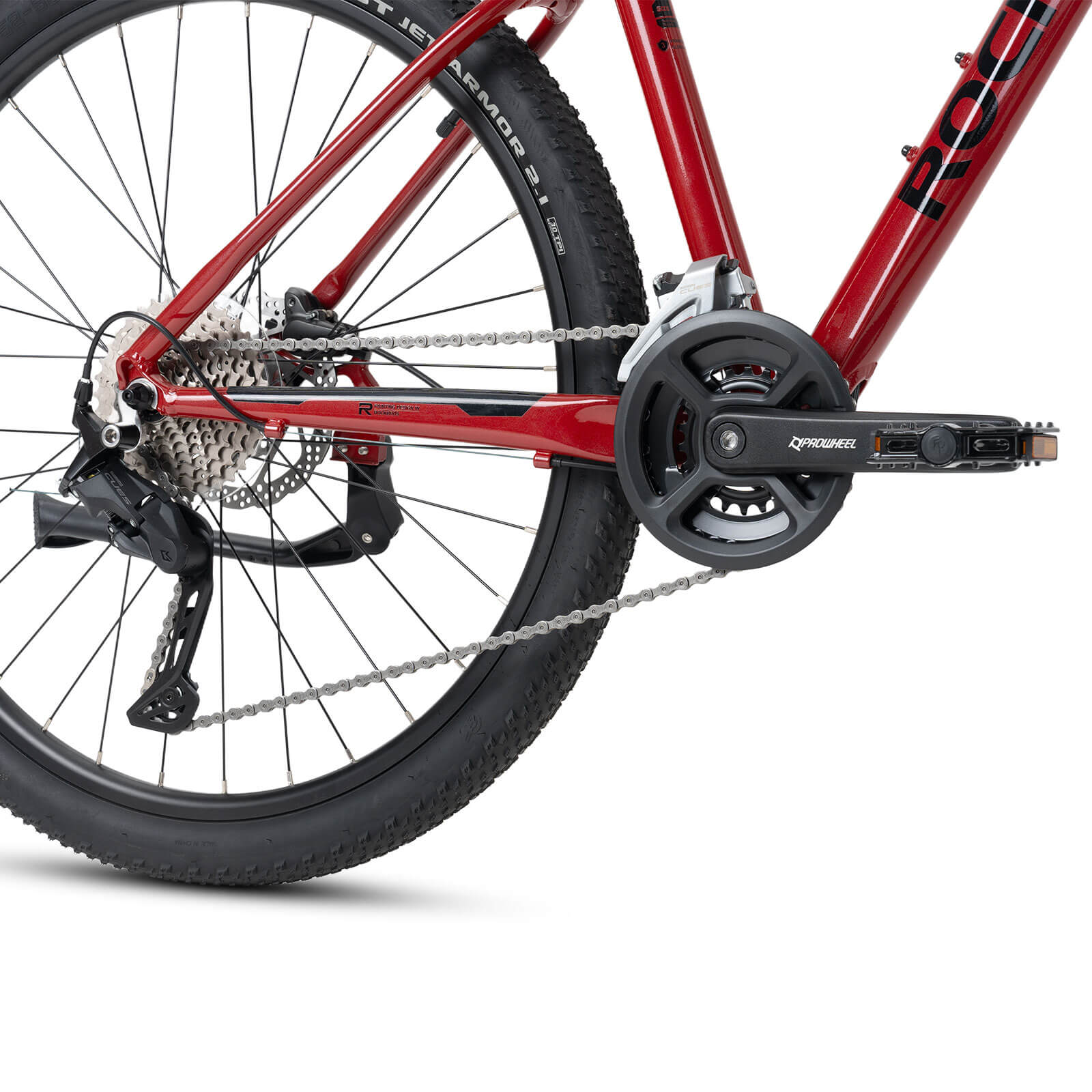 ROCKBROS MT300 27.5 inch mountain bike in red for off-road and urban riding
#Color_Red