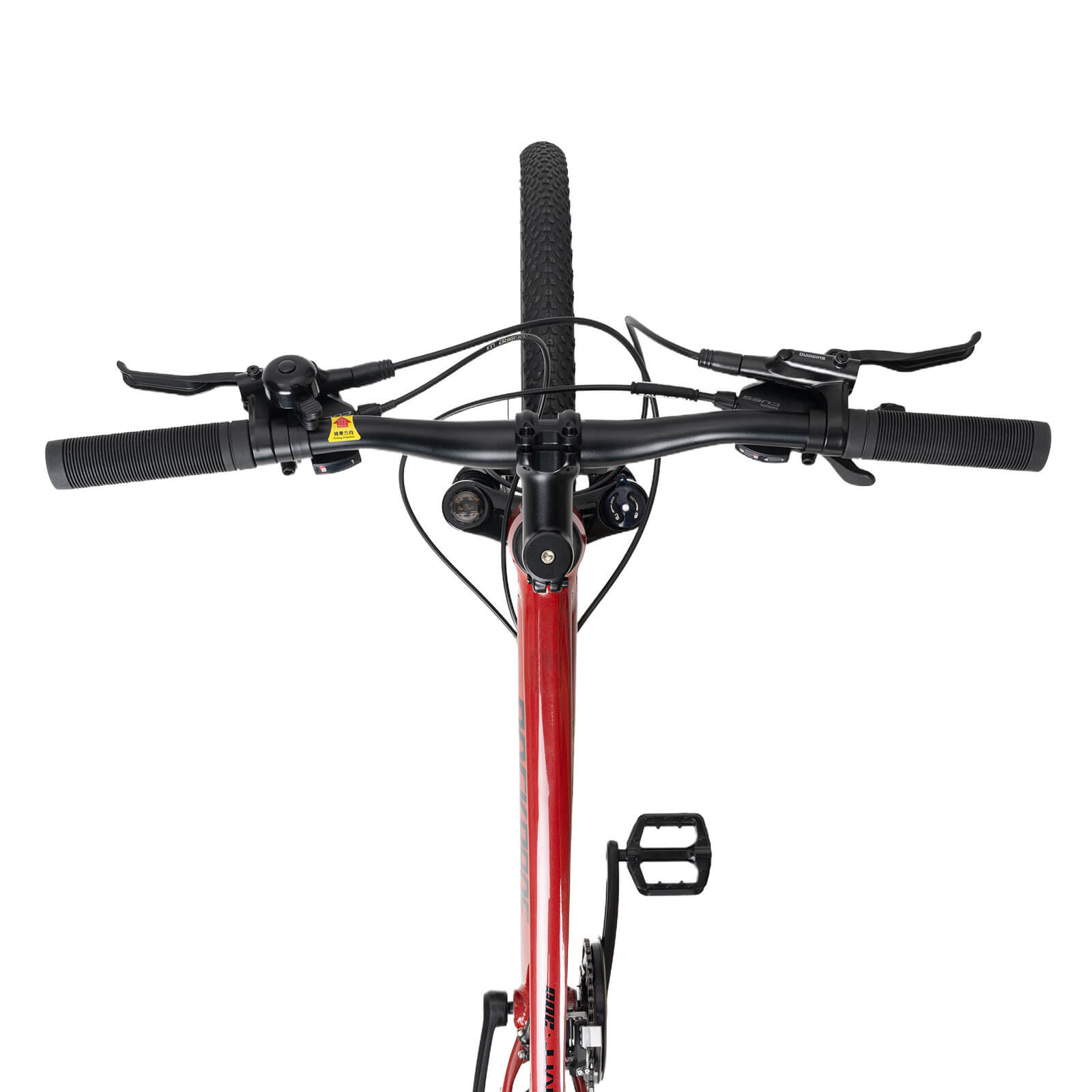 ROCKBROS MT300 27.5 inch mountain bike in red for off-road and urban riding
#Color_Red