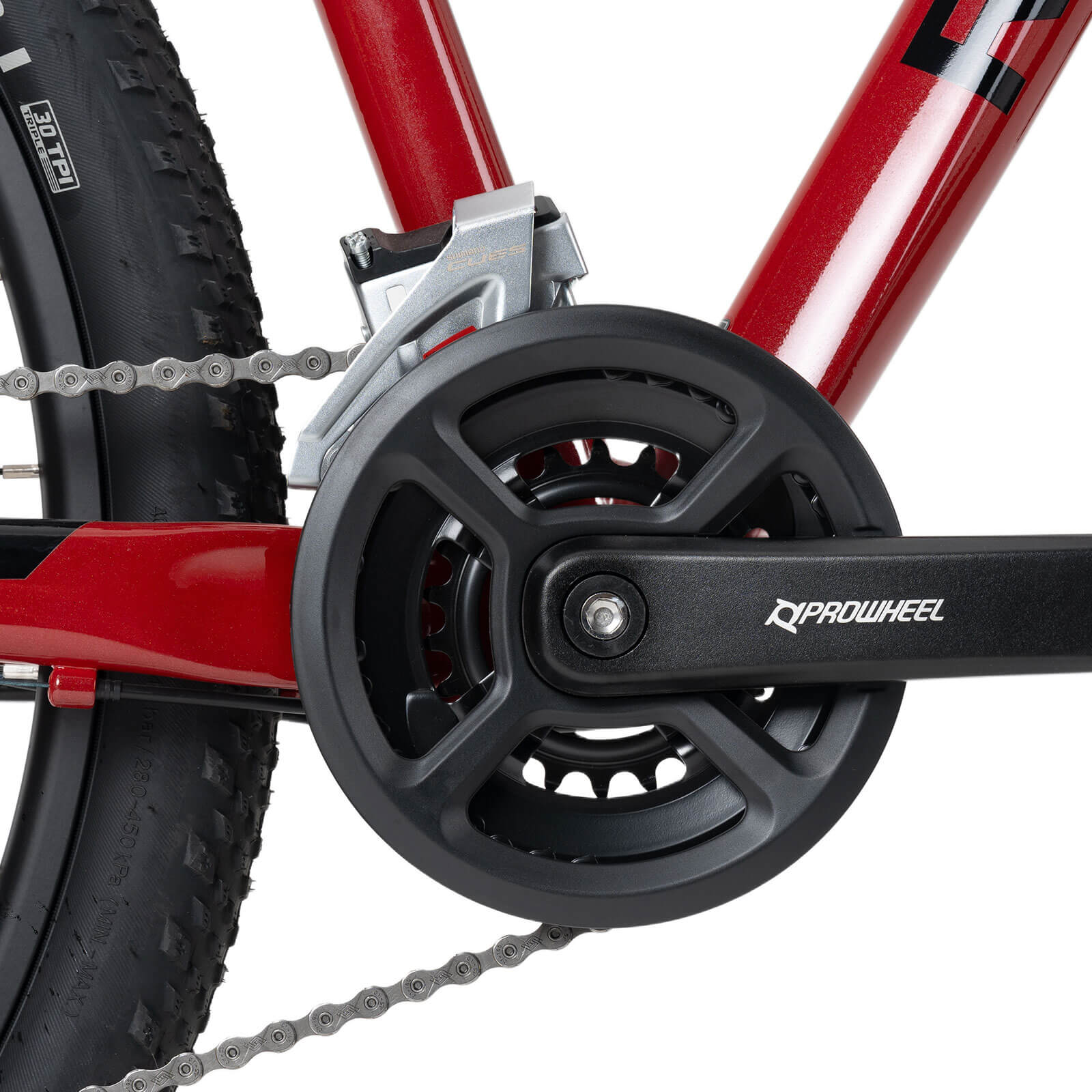 ROCKBROS MT300 27.5 inch mountain bike in red for off-road and urban riding
#Color_Red