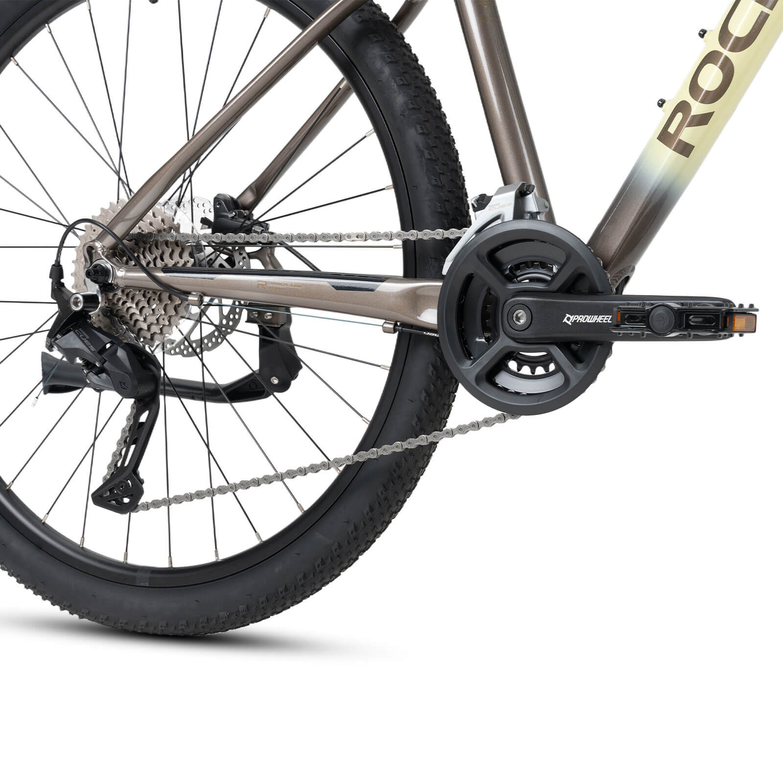 ROCKBROS MT300 27.5 inch mountain bike in yellow for off-road and urban riding
#Color_Yellow