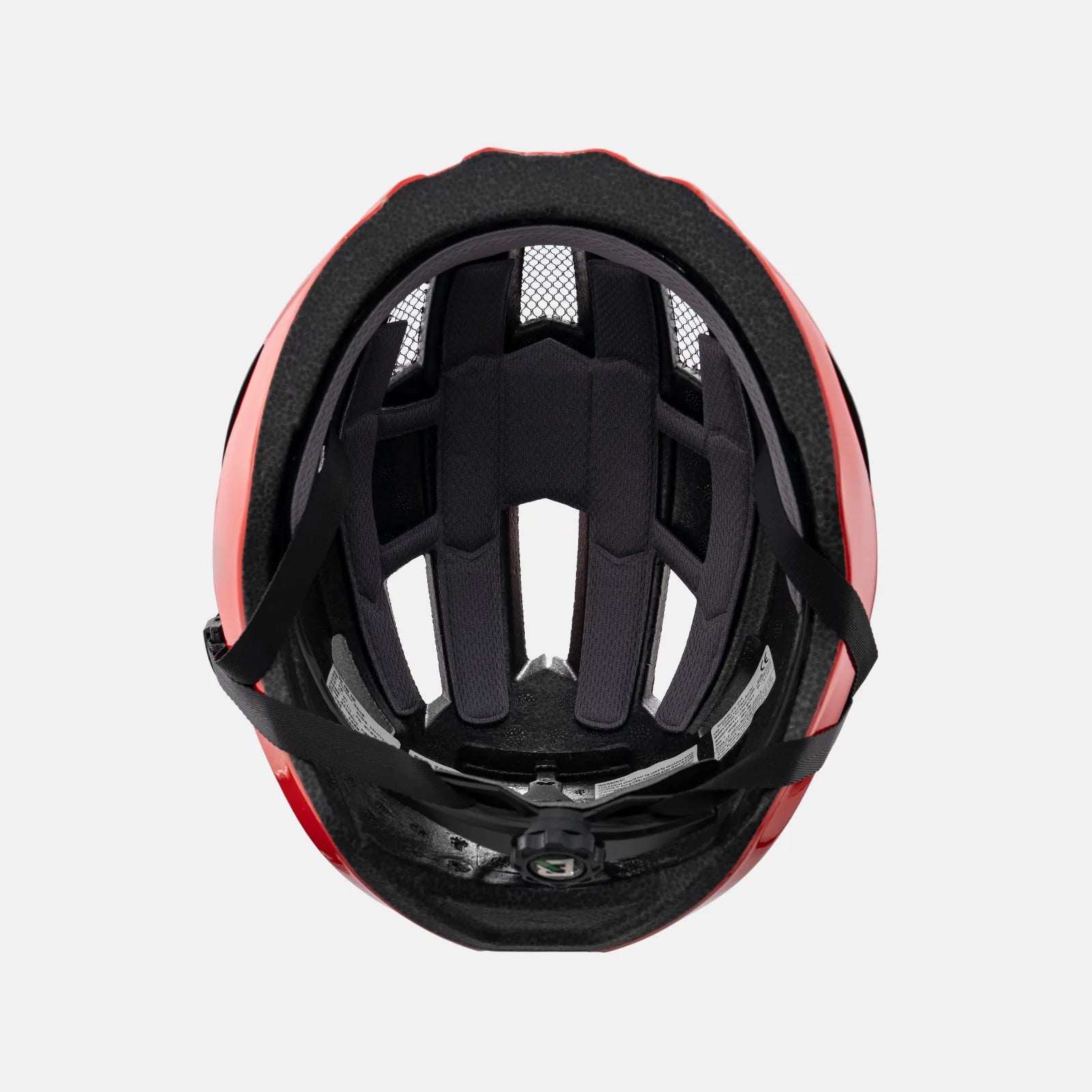 ROCKBROS bike helmet with rear light for safe night riding, breathable and impact-resistant design
#Color_Red