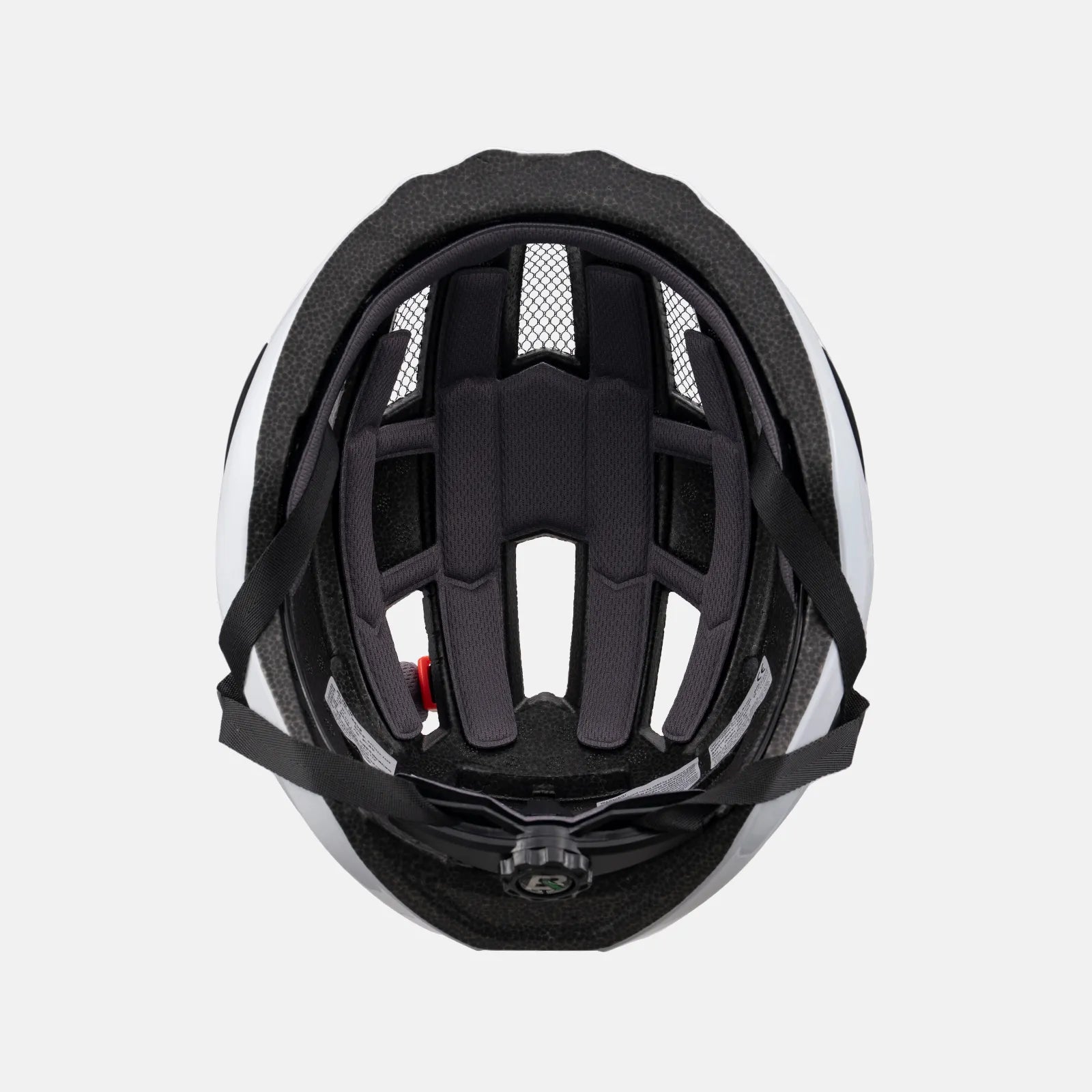 ROCKBROS bike helmet with rear light for safe night riding, breathable and impact-resistant design
#Color_White