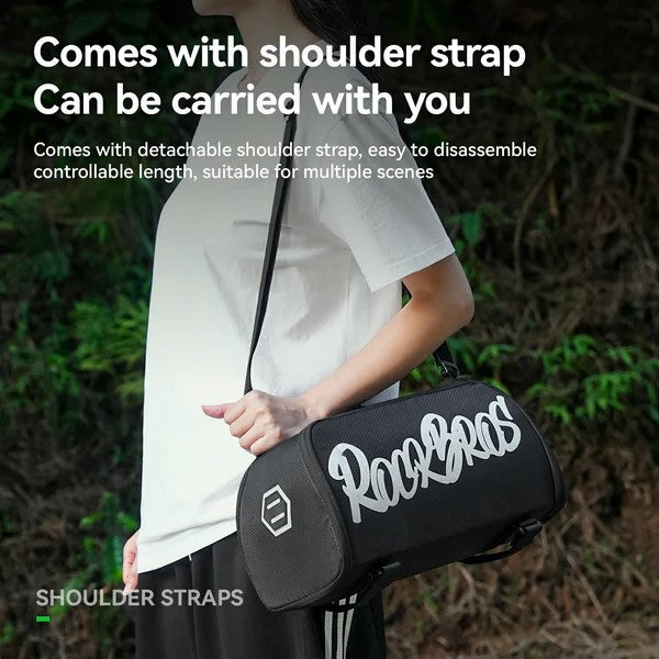 ROCKBROS one-piece bike rear rack bag for commuting and touring