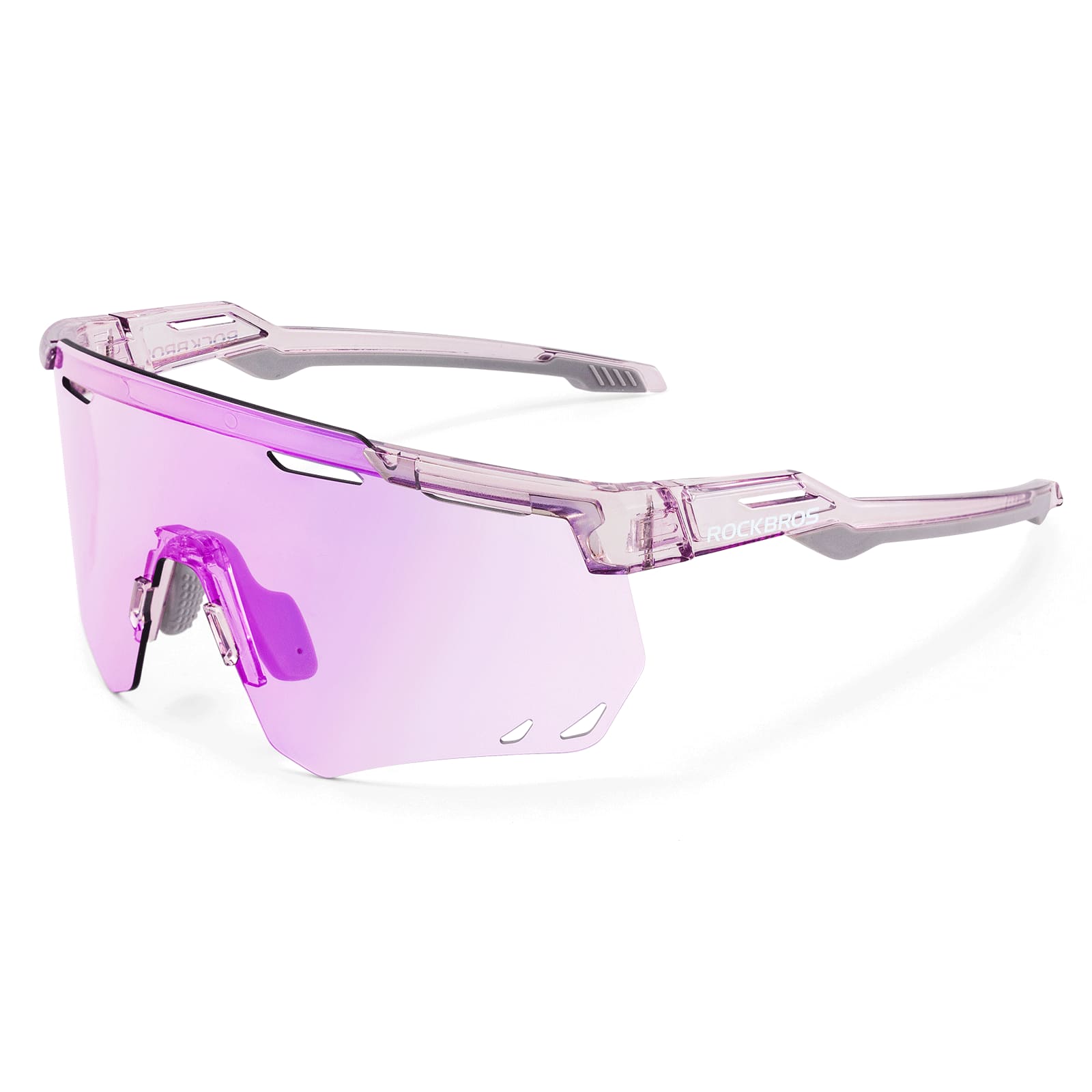 ROCKBROS photochromic windproof cycling glasses for outdoor riding
#Color_Purple