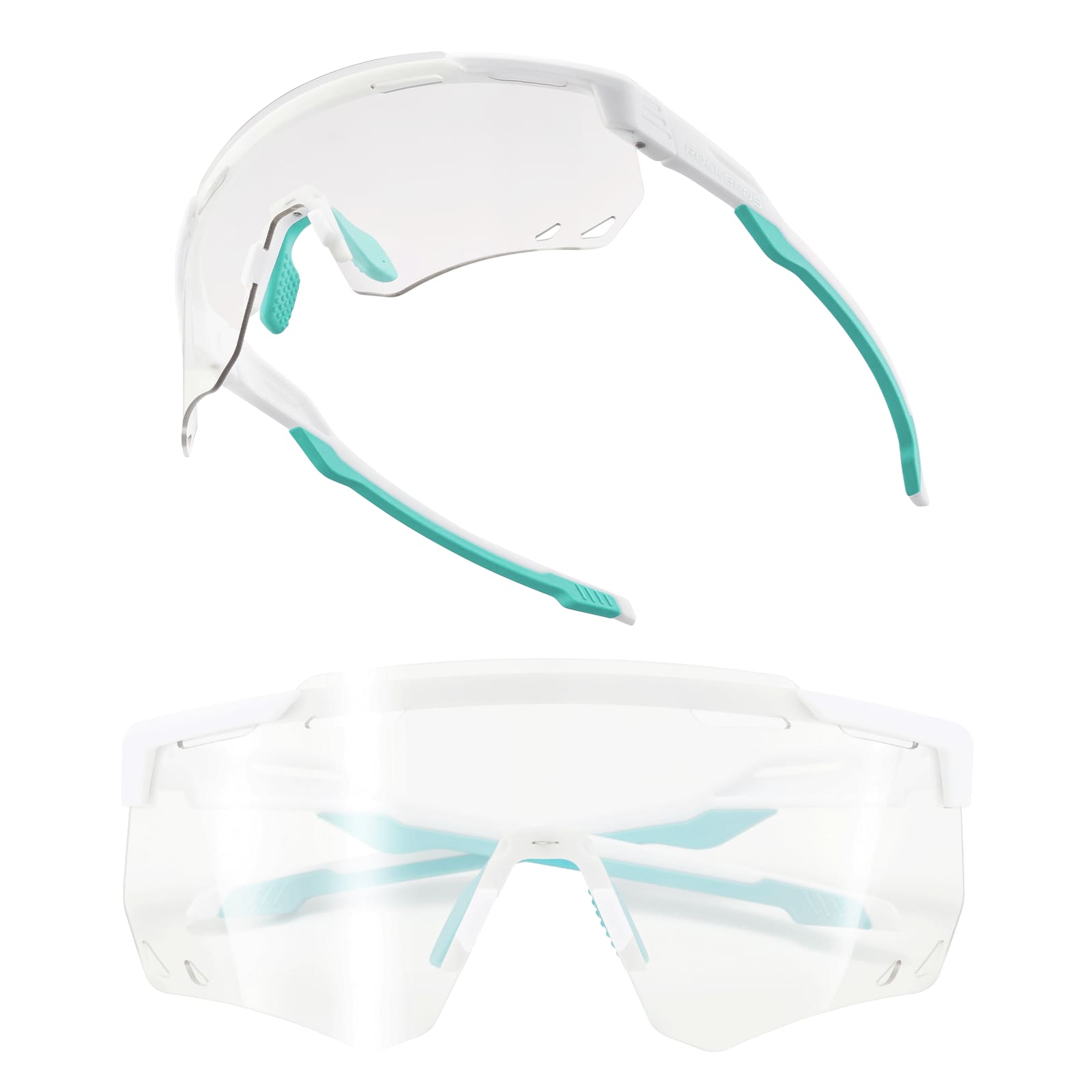ROCKBROS photochromic windproof cycling glasses for outdoor riding
#Color_White