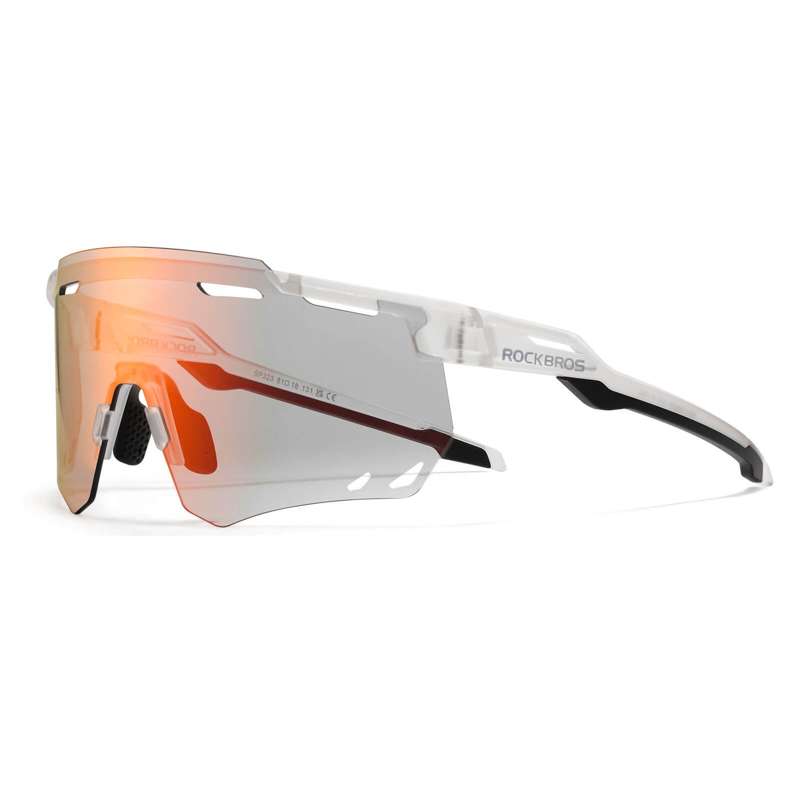 ROCKBROS photochromic windproof cycling glasses for outdoor riding
#Color_Red