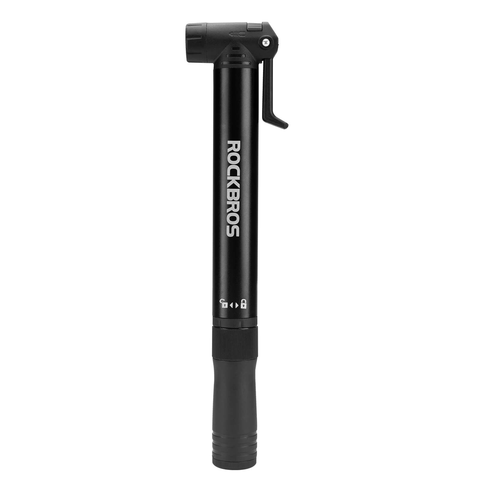 ROCKBROS portable bike pump with 80 PSI high pressure