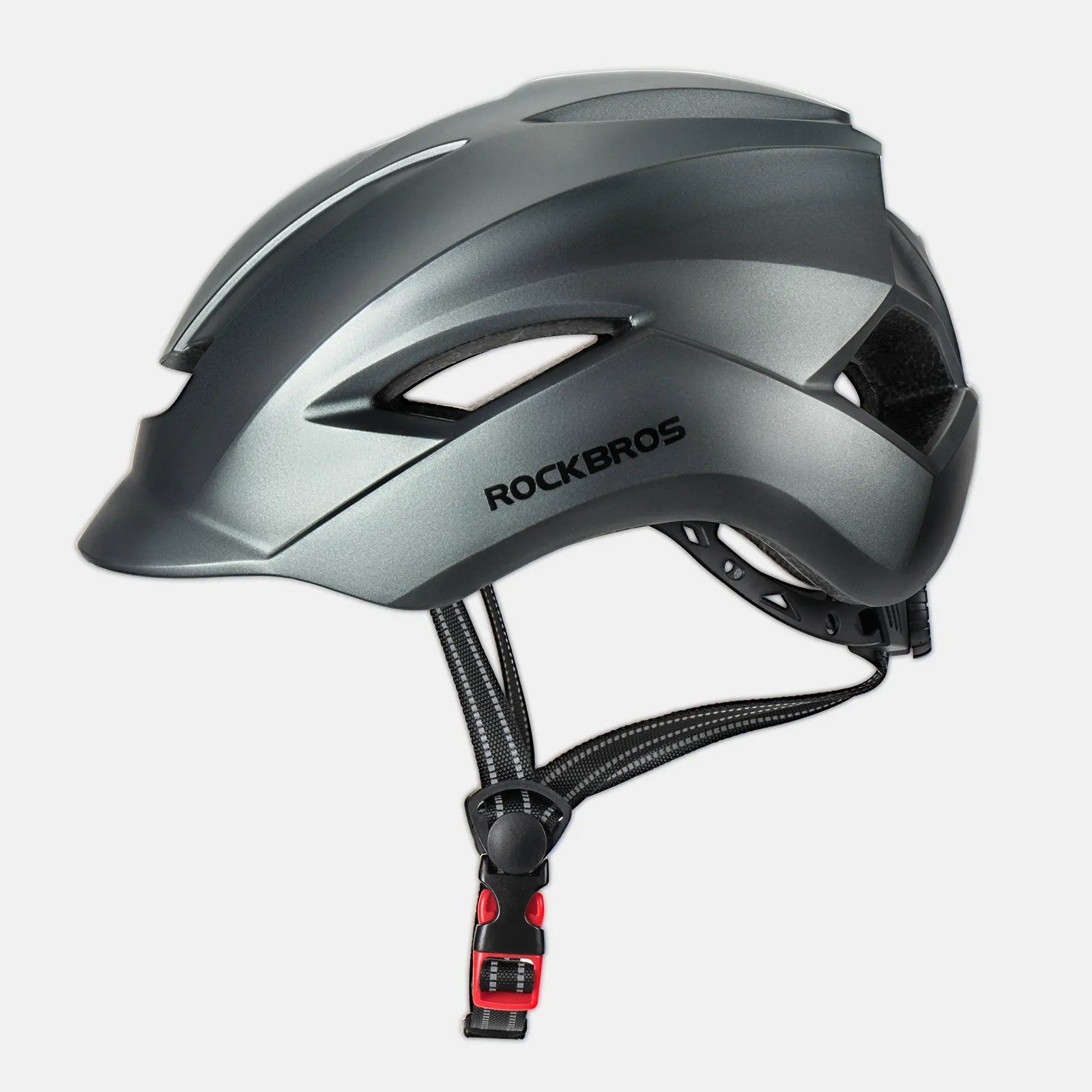 ROCKBROS Pottier Bike Helmet with PC Shell and EPS Protection
#Color_Titanium