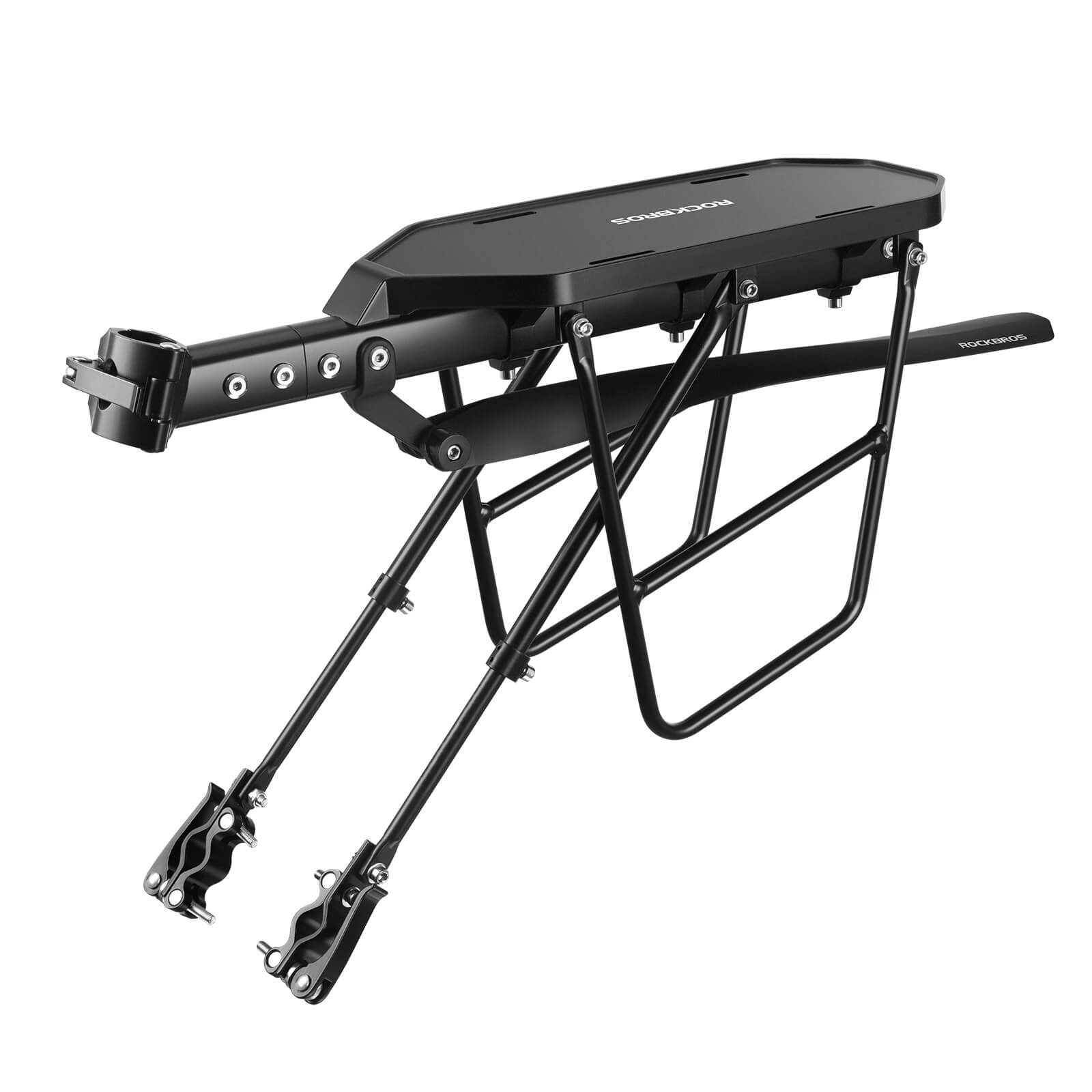 ROCKBROS quick release bike rear rack with adjustable structure for 26-29 inch mountain