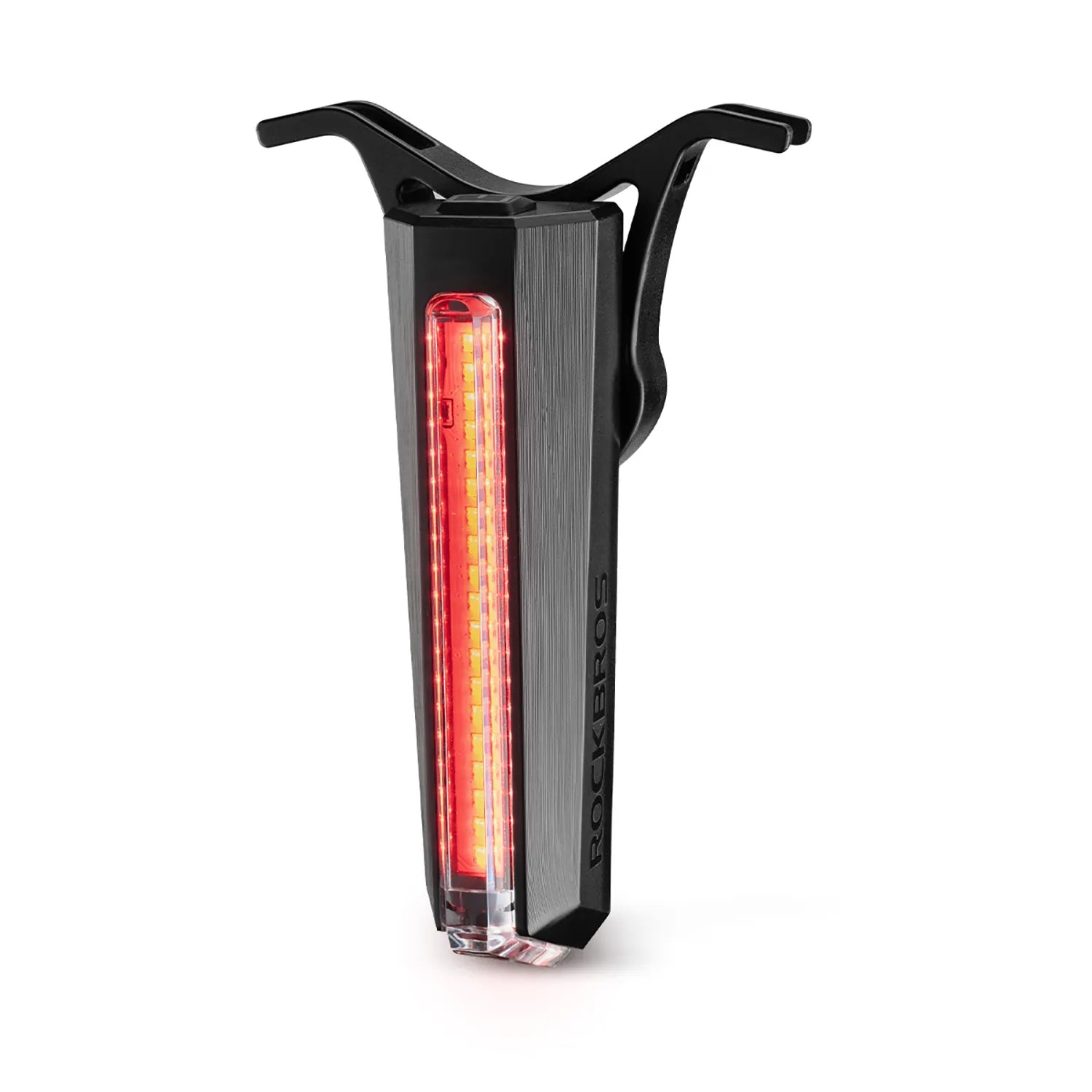 ROCKBROS RB02 colorful bike tail light with smart brake sensing and 10 lighting modes