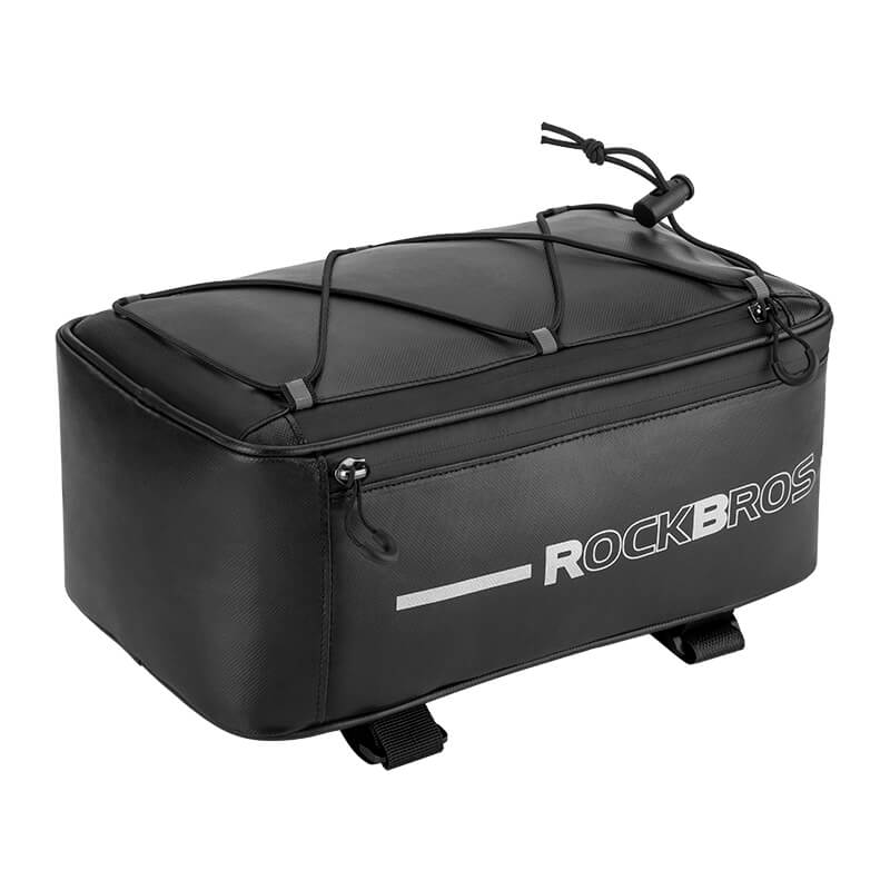 ROCKBROS waterproof bike rear rack bag for travel and commuting