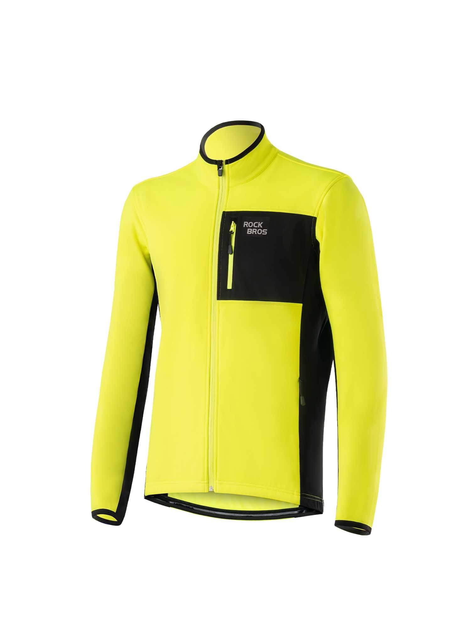 ROCKBROS Reflective Thermal Winter Cycling Jacket for Men and Women