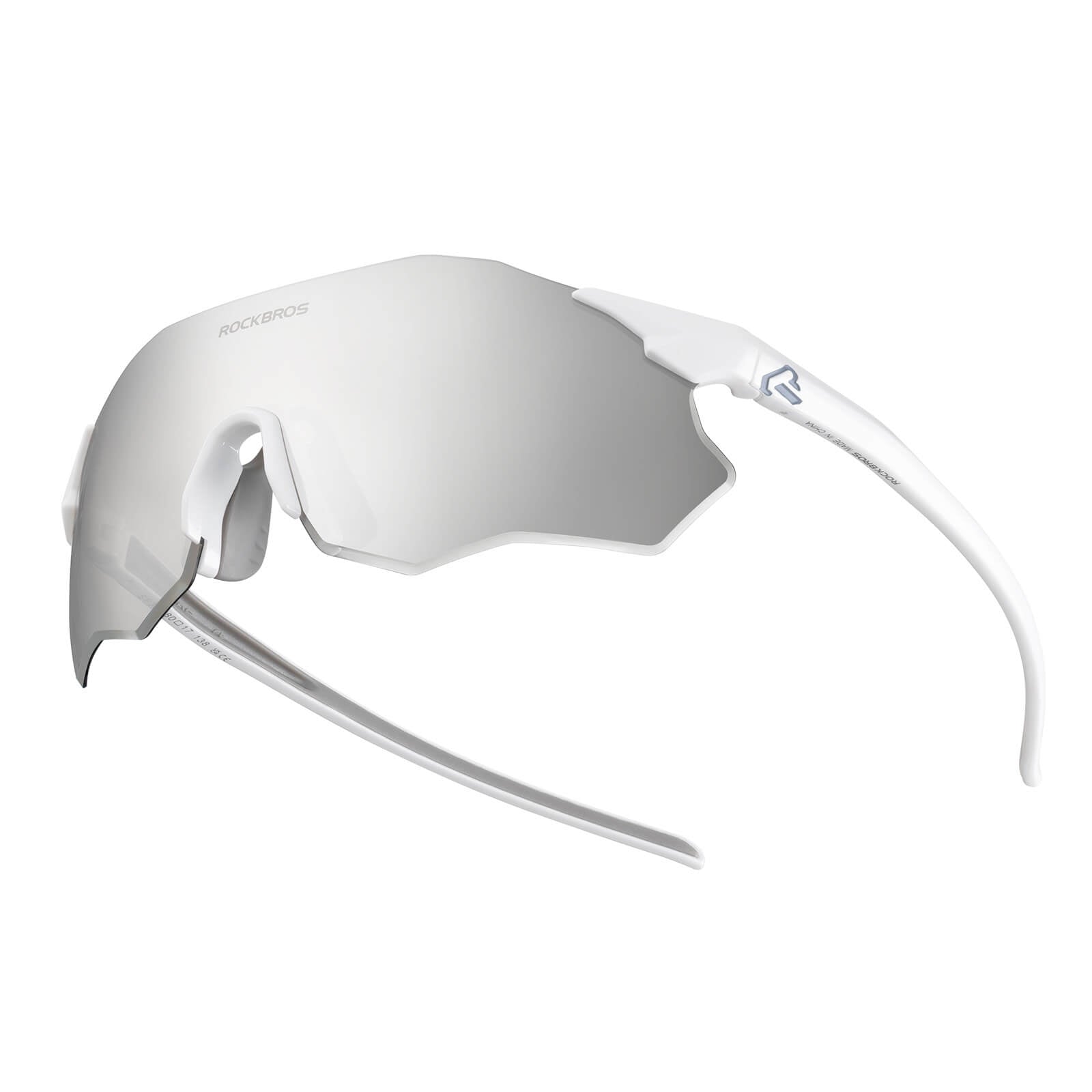 ROCKBROS rimless photochromic cycling glasses for outdoor sports
#Color_Silver