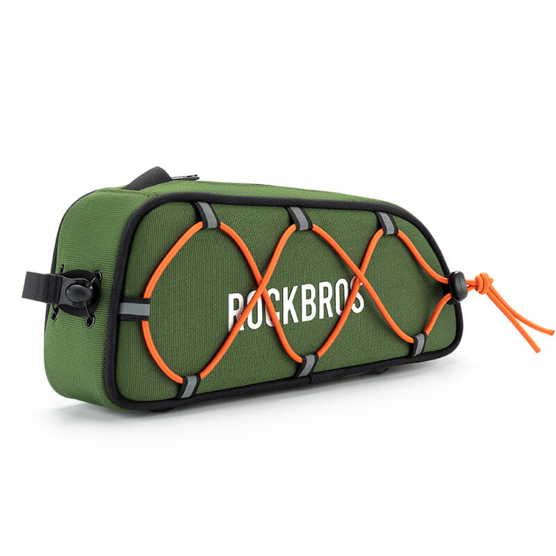ROCKBROS Road To Sky Bicycle Top Tube Frame Bag 0.7L
#Color_Green