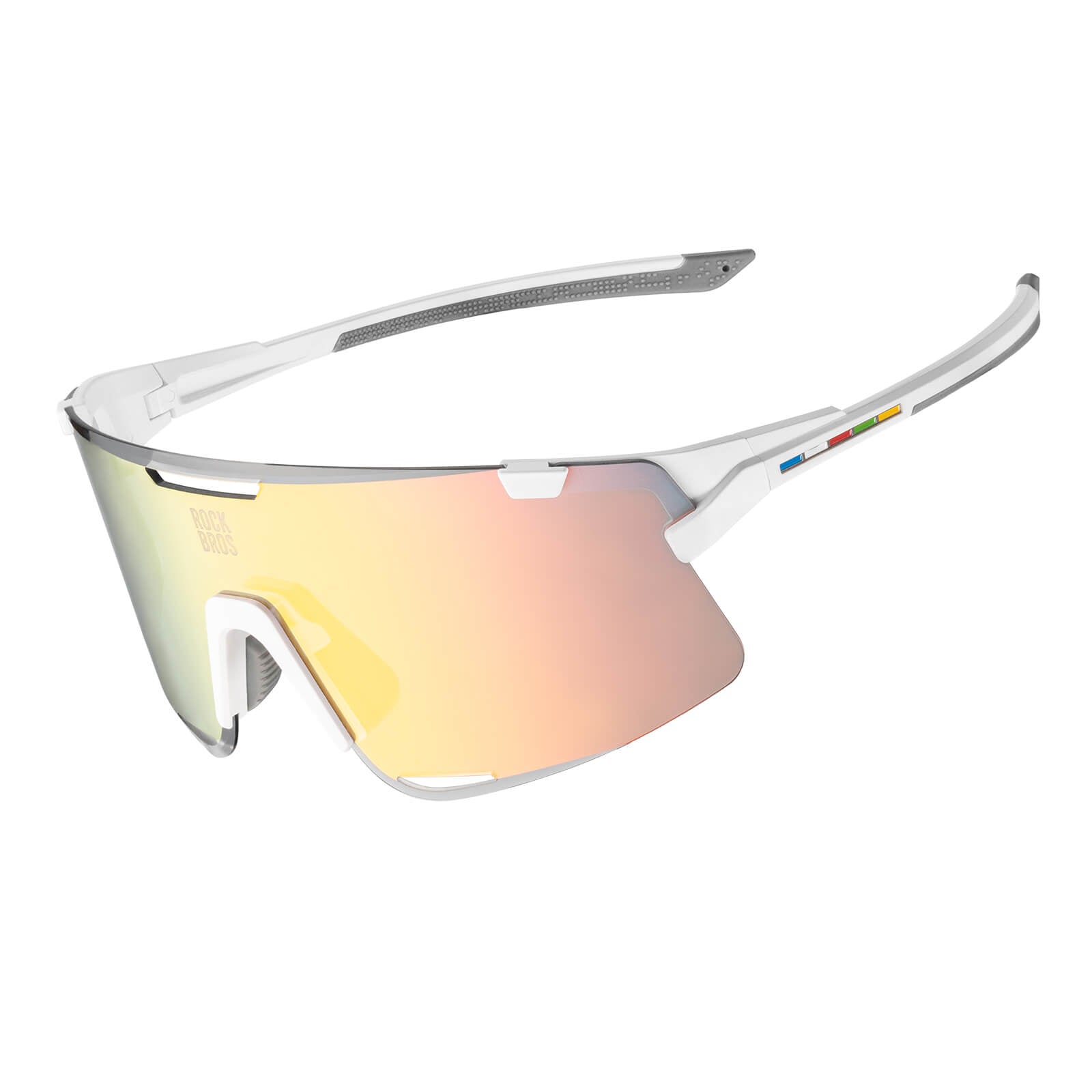 ROCKBROS ROAD-TO-SKY BOUNDLESS photochromic cycling glasses with photochromic lenses for adaptive light protection
#Color_White