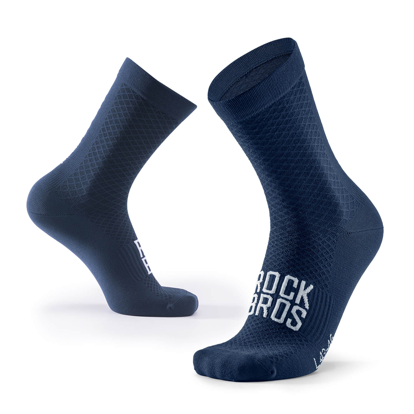 ROCKBROS ROAD TO SKY breathable cycling socks with mesh ventilation for road and mountain biking
#Color_Navy Blue