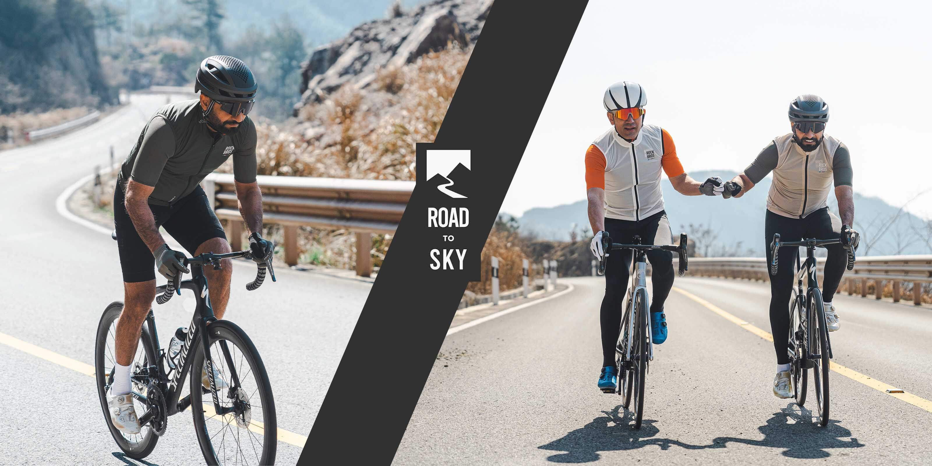ROAD-TO-SKY lightweight windproof cycling vest for road biking