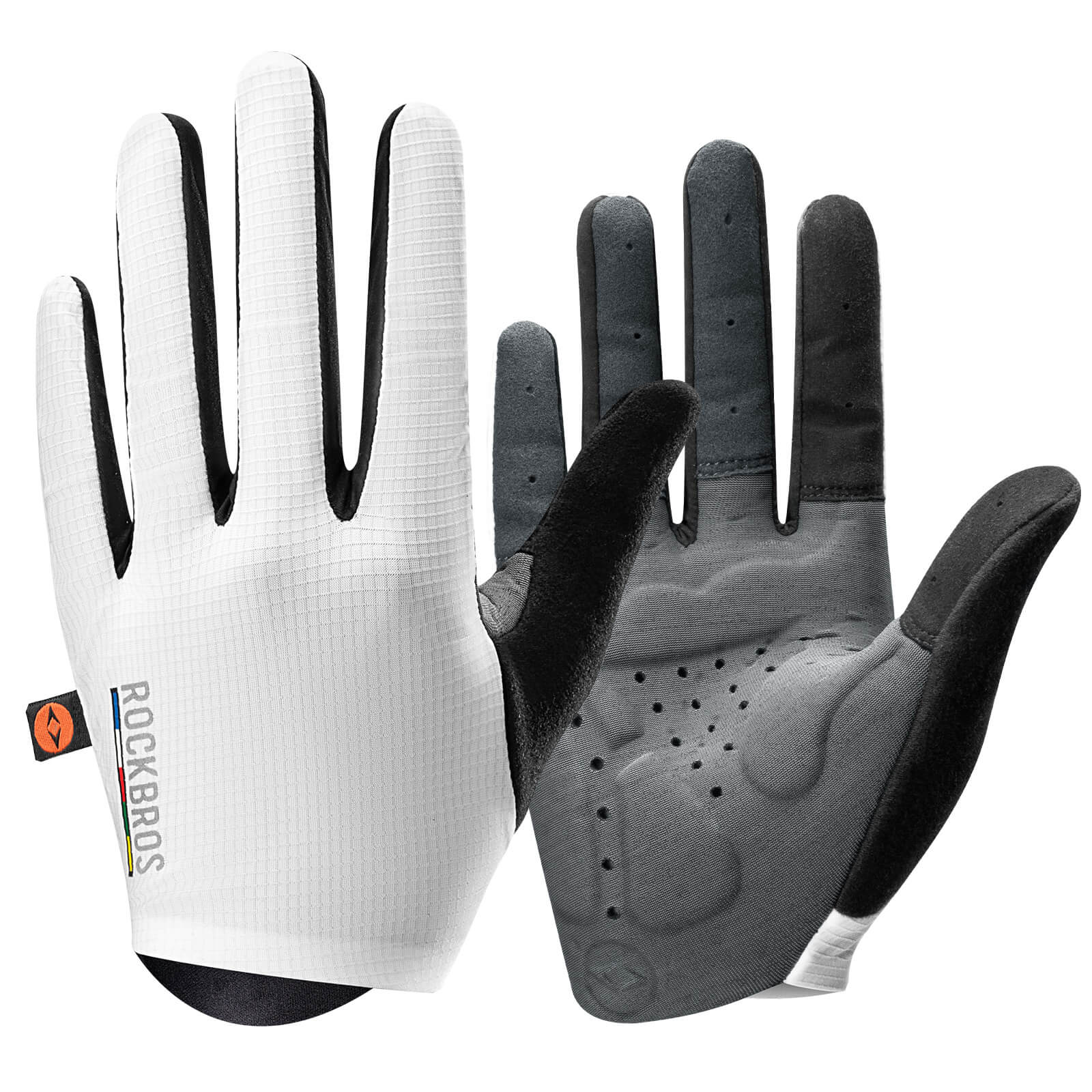 ROCKBROS Road to Sky Long Finger Cycling Gloves with Gel Padding